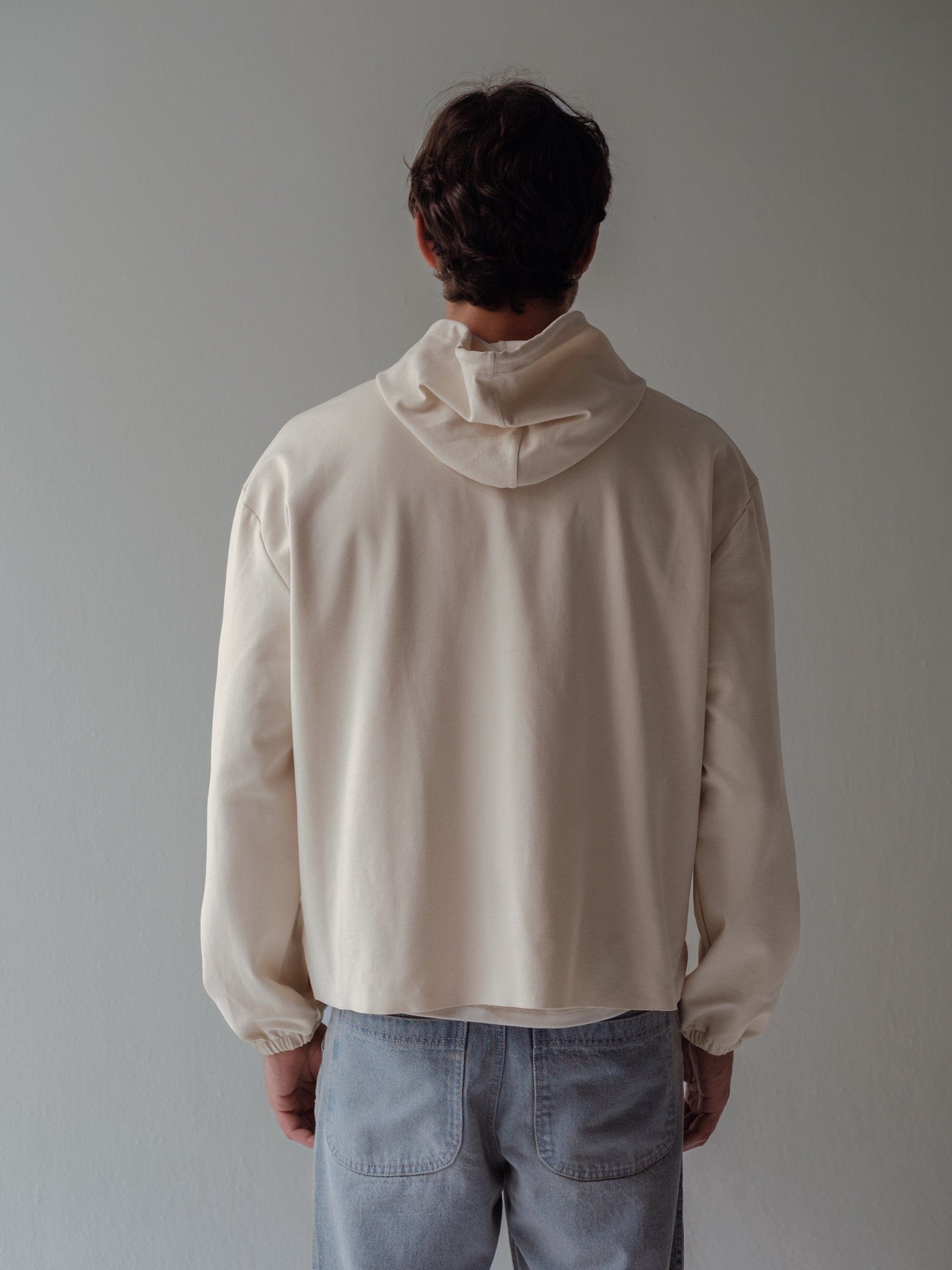 CUT CLEAN HOODIE - SEA SALT - imagen 7