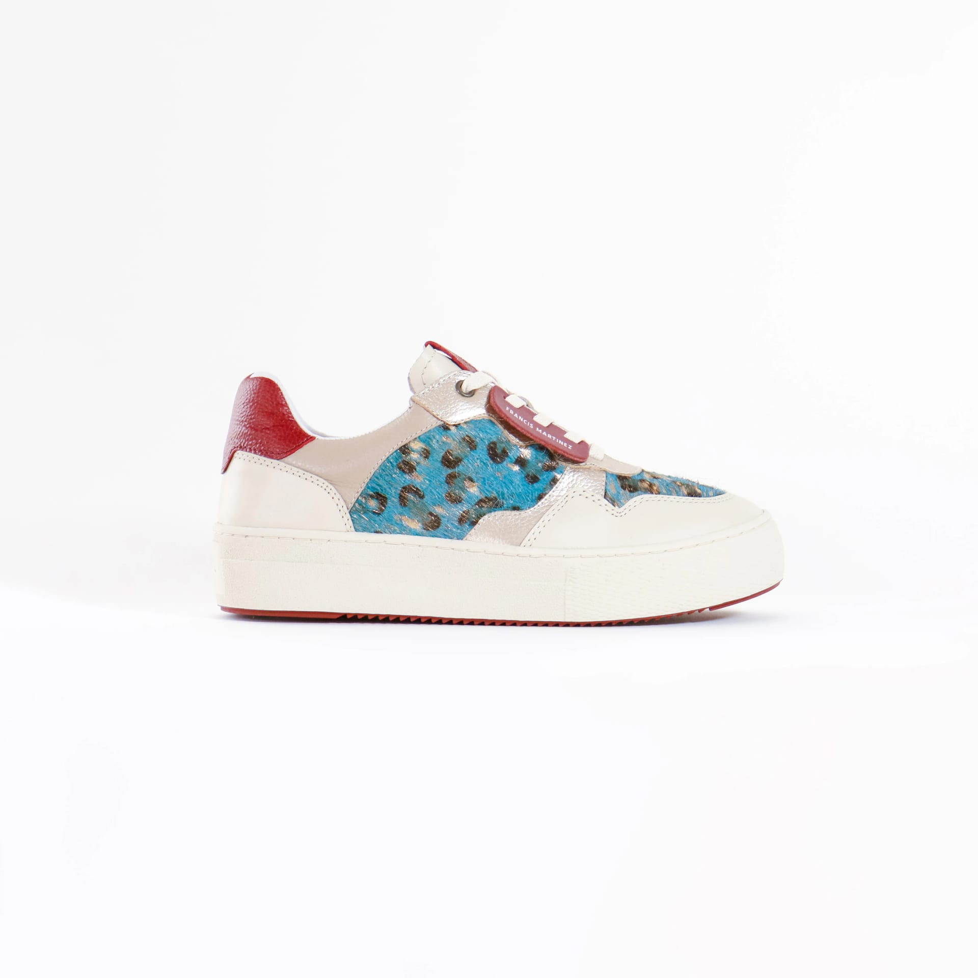 Tenis Francis - Leopardo Azul - imagen 1