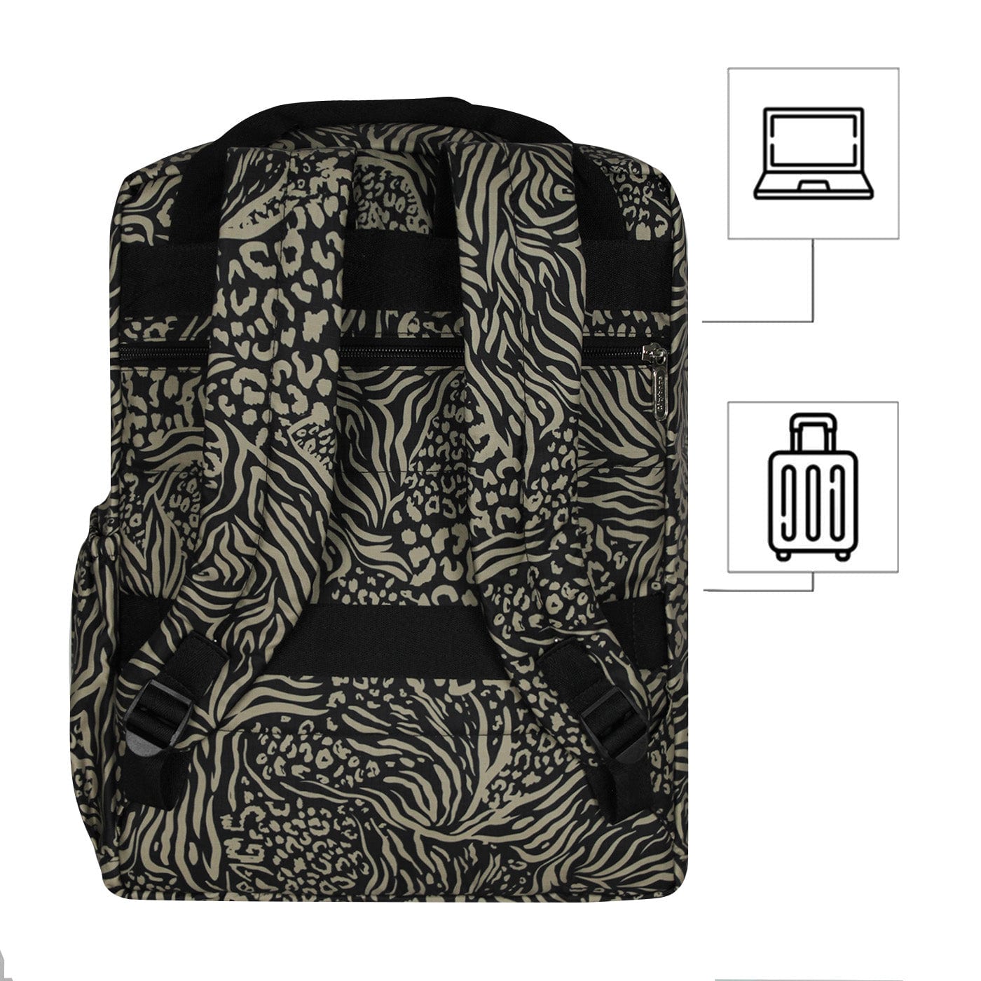 Morral Active Citybags Ultra Estampado Salvaje - imagen 4