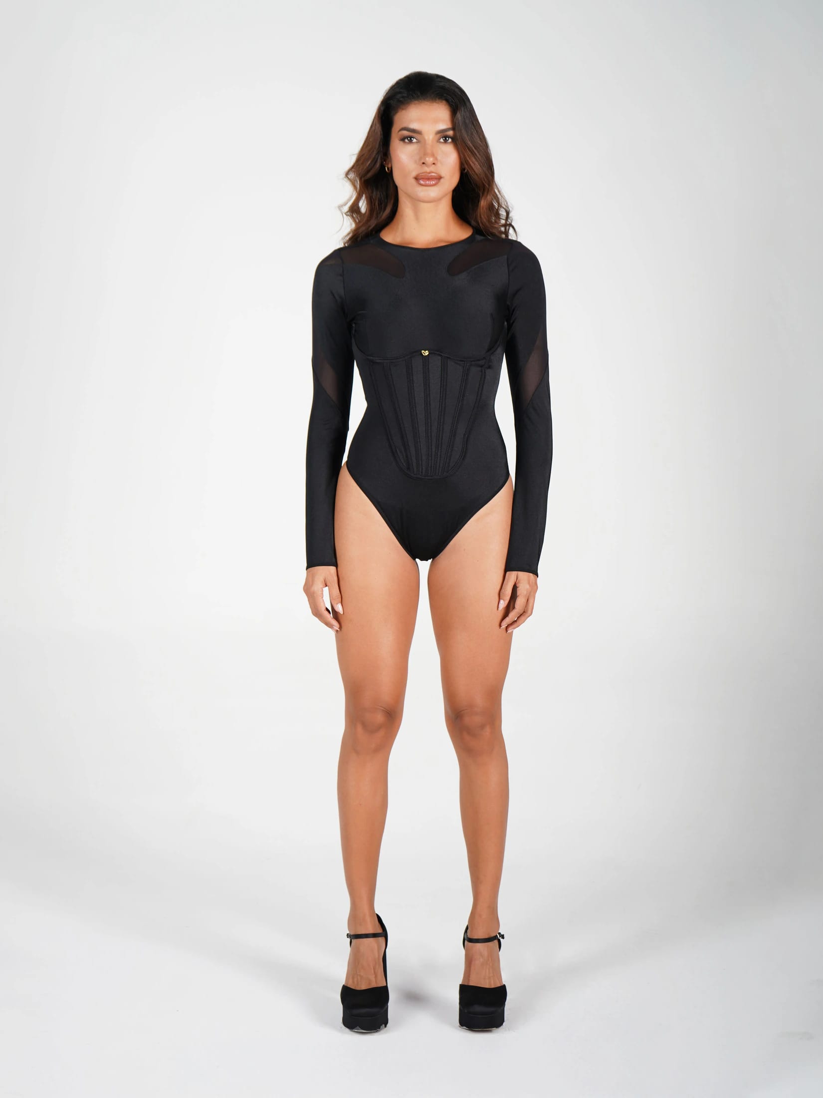 BODY ANÉMONA NEGRO - imagen 3
