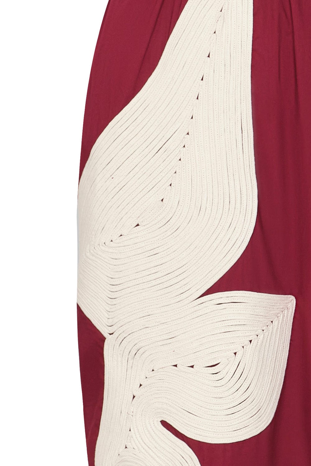 Vestido monte abbey Vinotinto - imagen 6