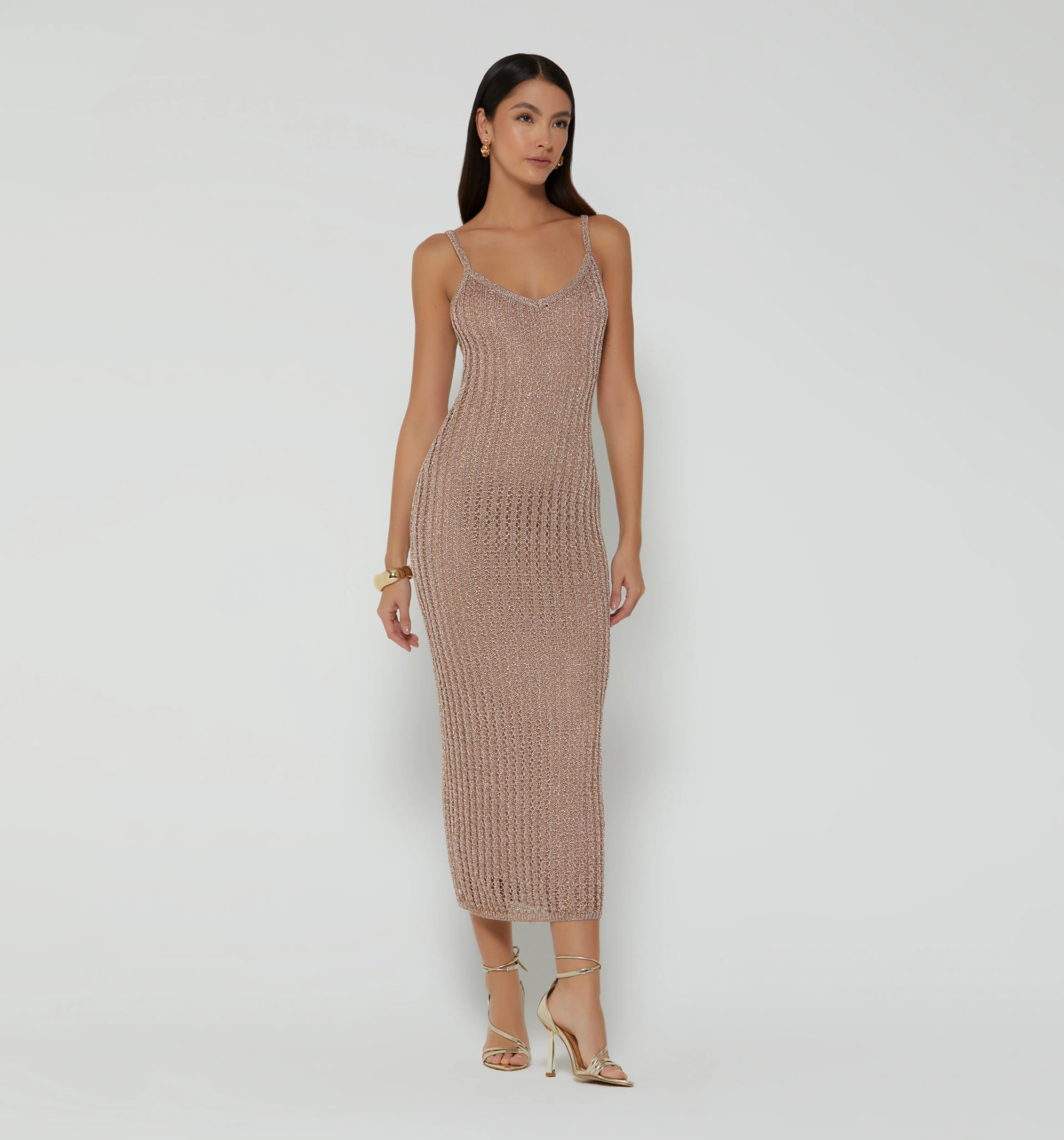 Vestido para mujer de tejido abierto - imagen 3