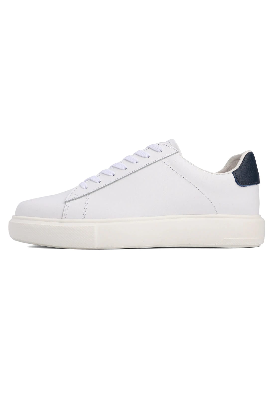 Tenis blancos suela blanca talon azul - imagen 7