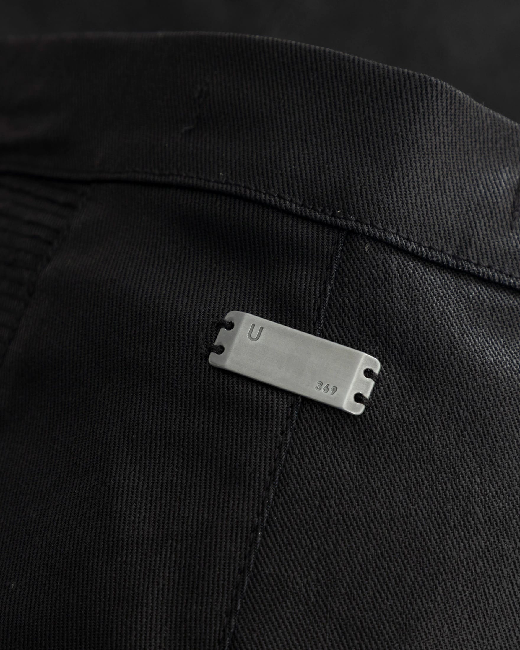 Basics Pleather Flare Pants Black - imagen 5