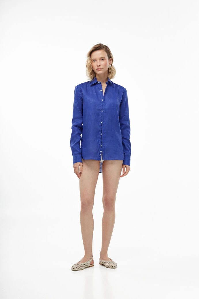 BELIZE UNISEX SHIRT ROYAL BLUE - imagen 1