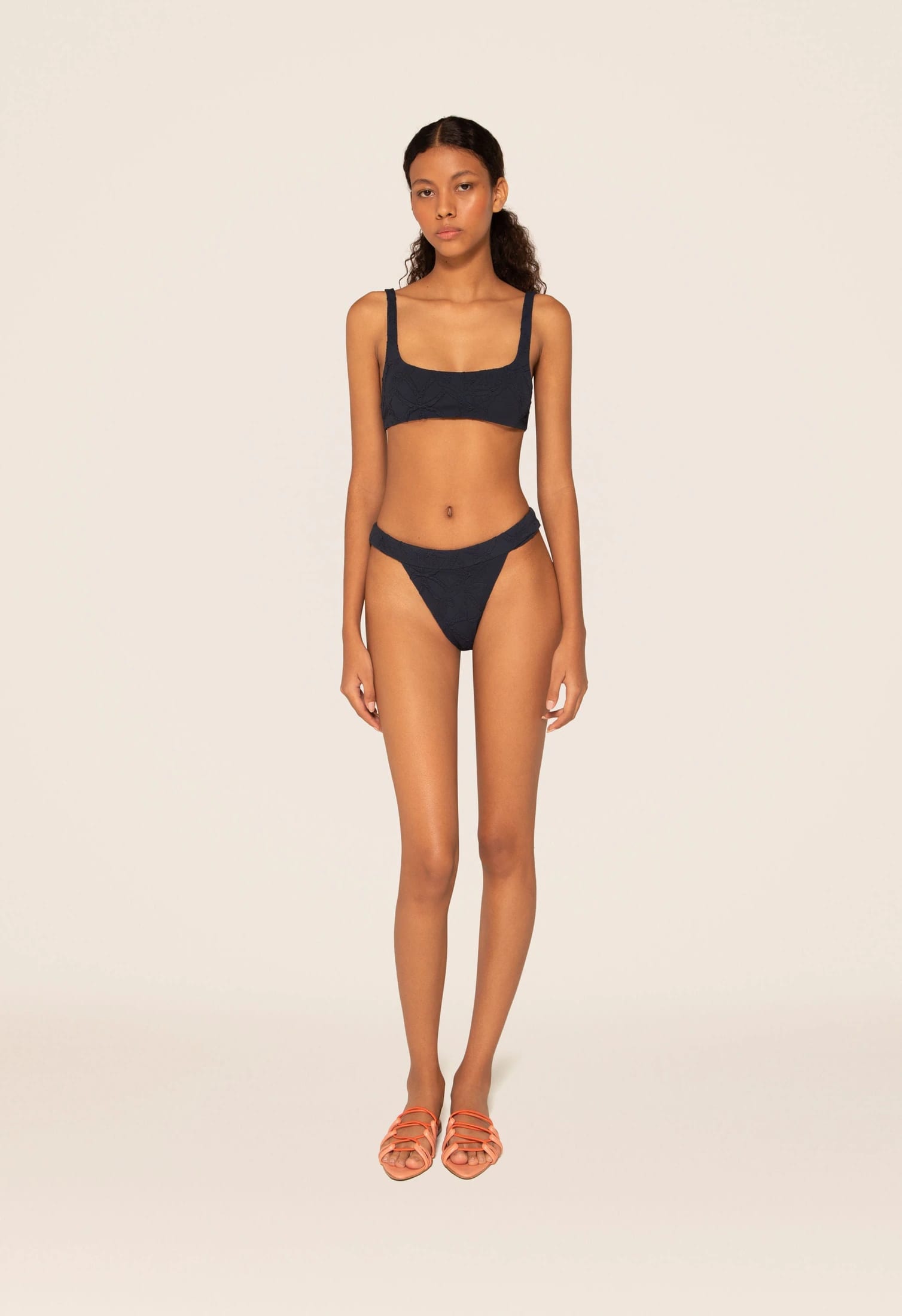 Lluvia La Fania Marino Bikini Bottom - imagen 1