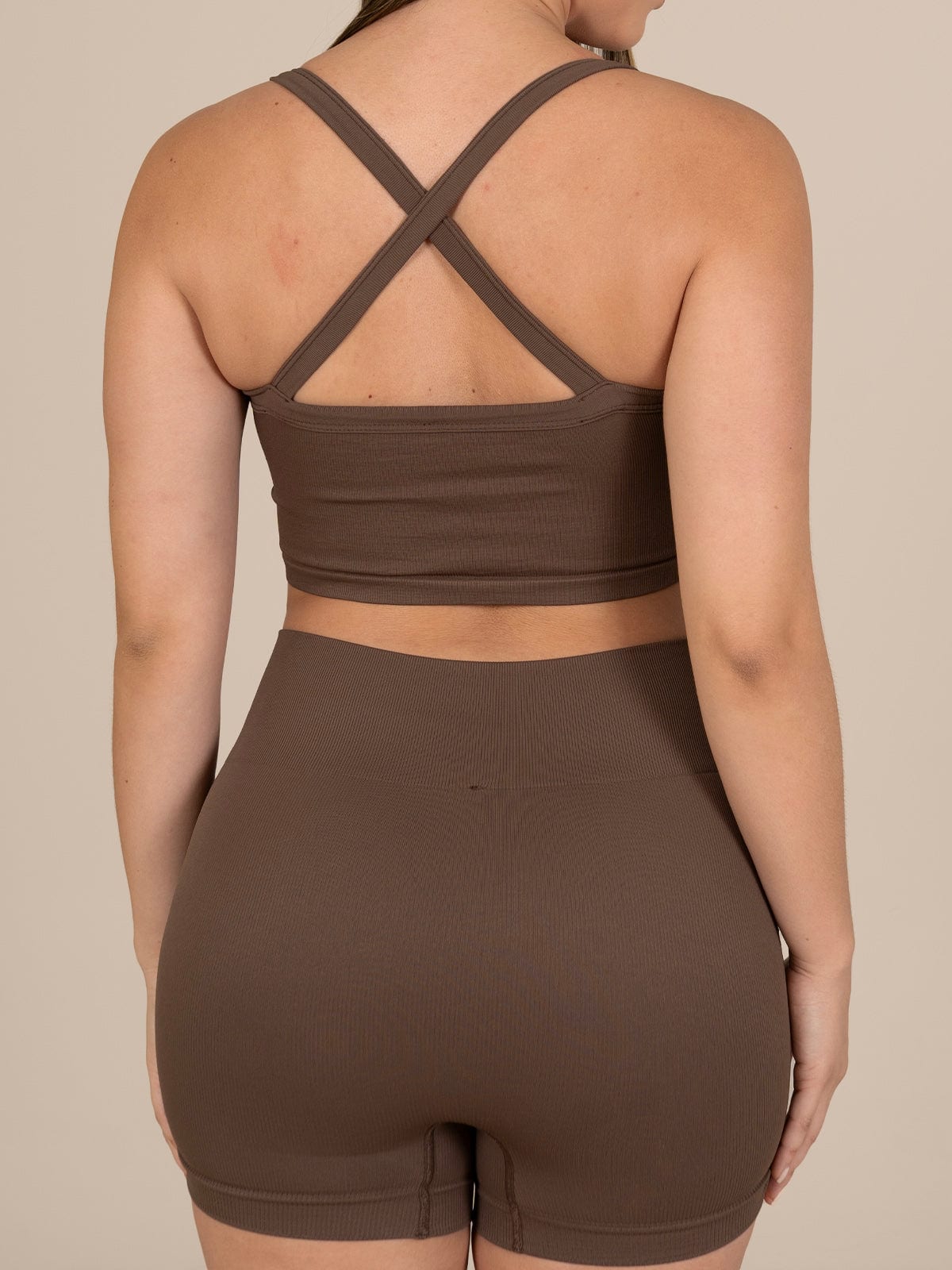 Talia short set seamless cafe - imagen 5
