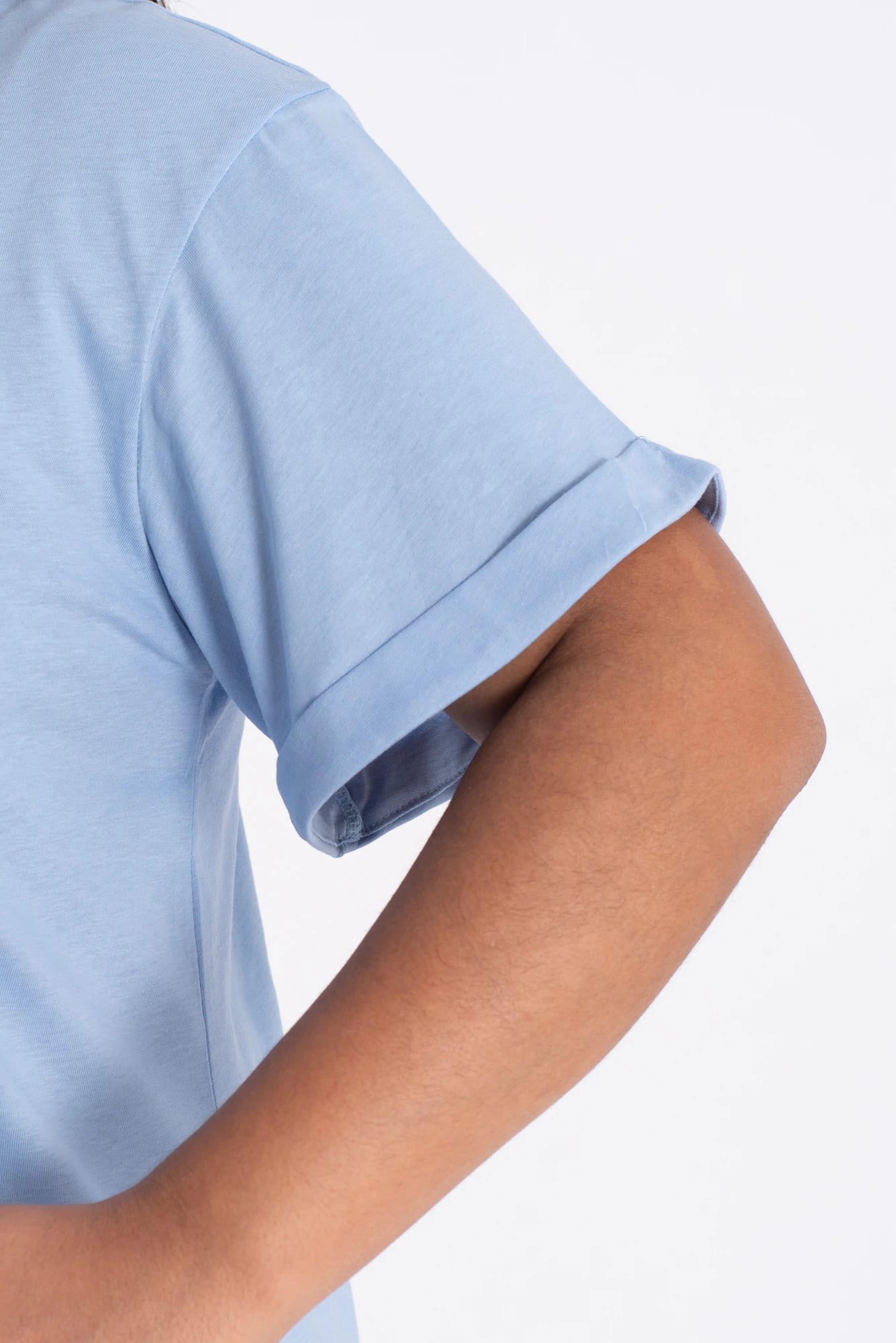 Camiseta Oversize Azul Claro - imagen 4