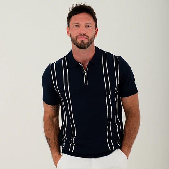SUETER POLO MODA TEJIDO CON CORREDERA HO - imagen 1