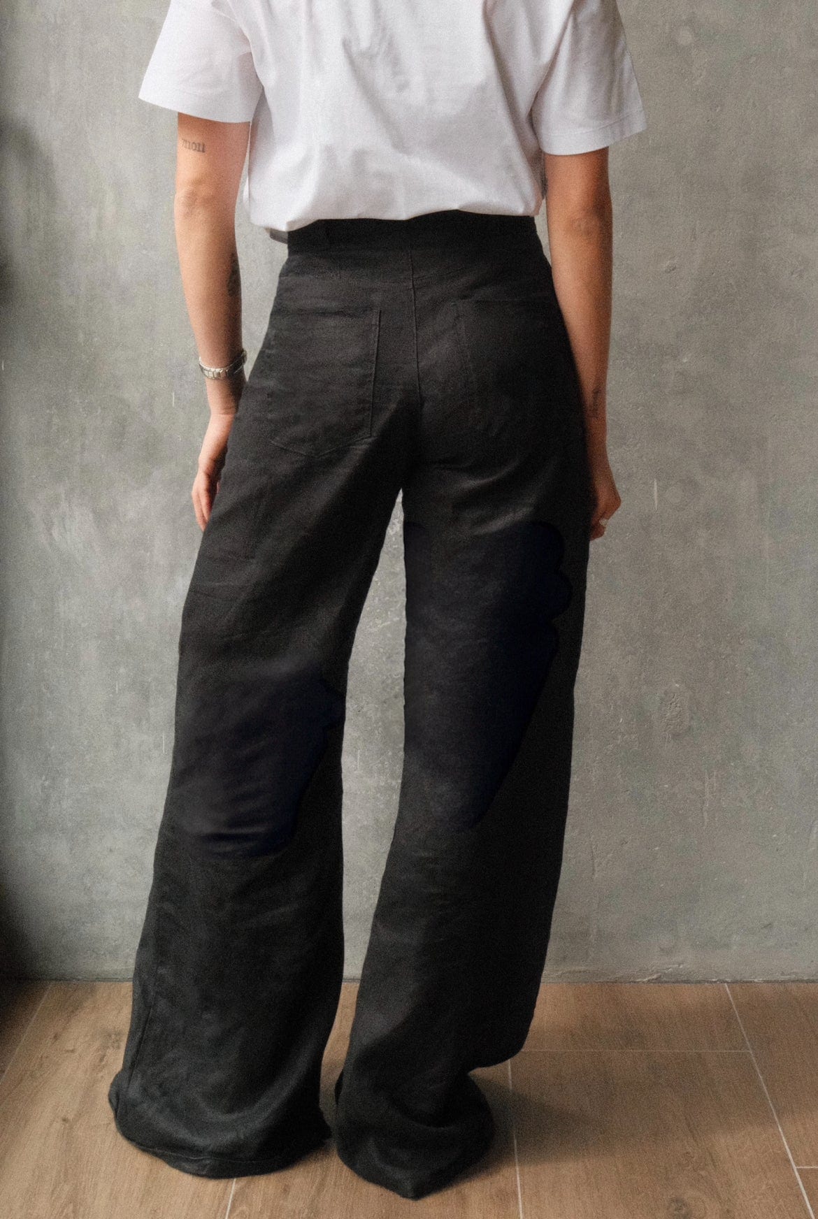 Pantalón Aire de lino | Negro - imagen 6