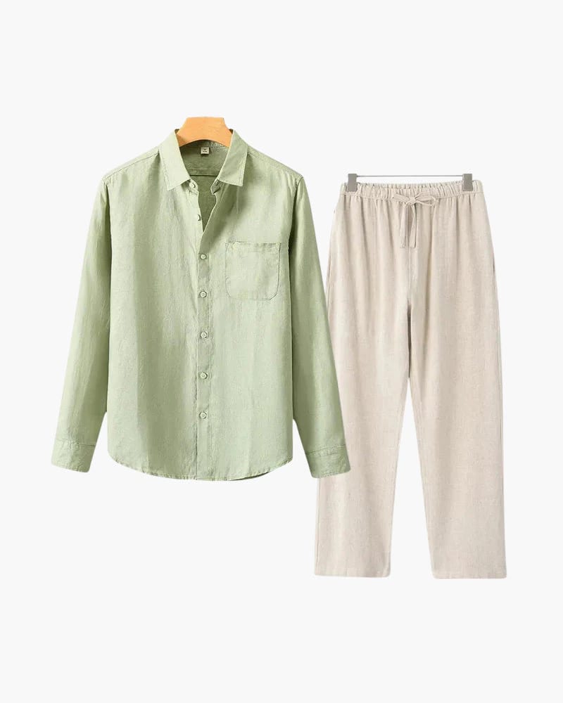 Old Money Linen Combo (Longsleeve) - imagen 2