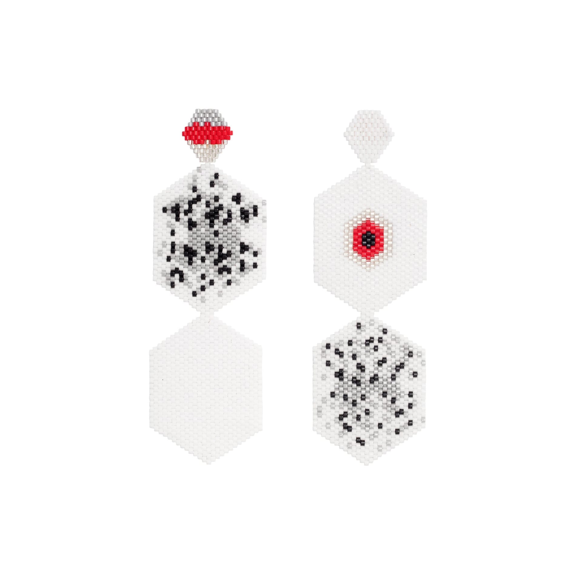 Aretes Poeta Snowflake Big Bang - imagen 1