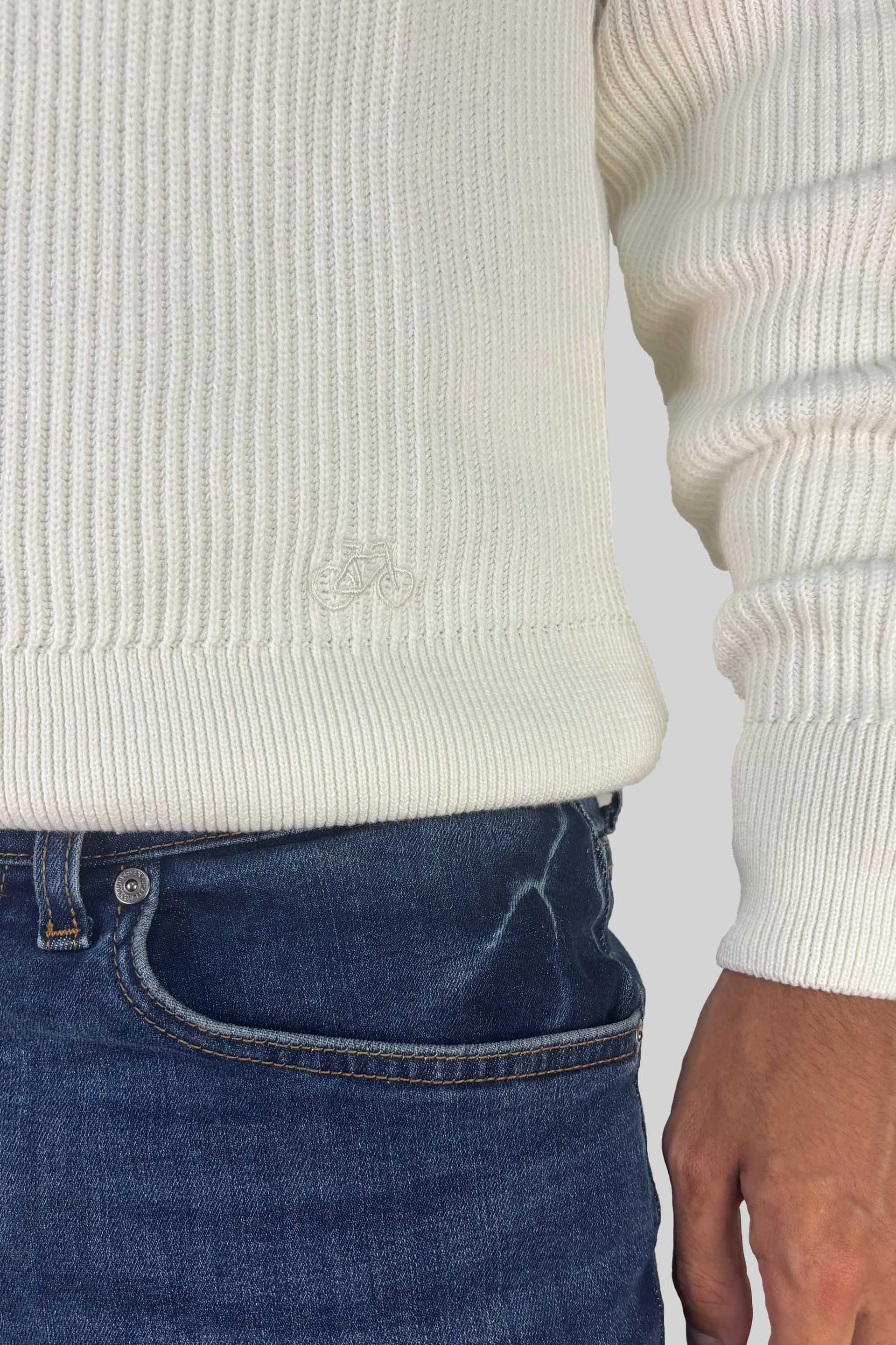 SACO LINED COLLAR OFF WHITE - imagen 2