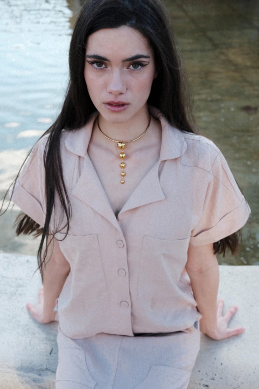 Camisa Ser Rosa plano - imagen 1