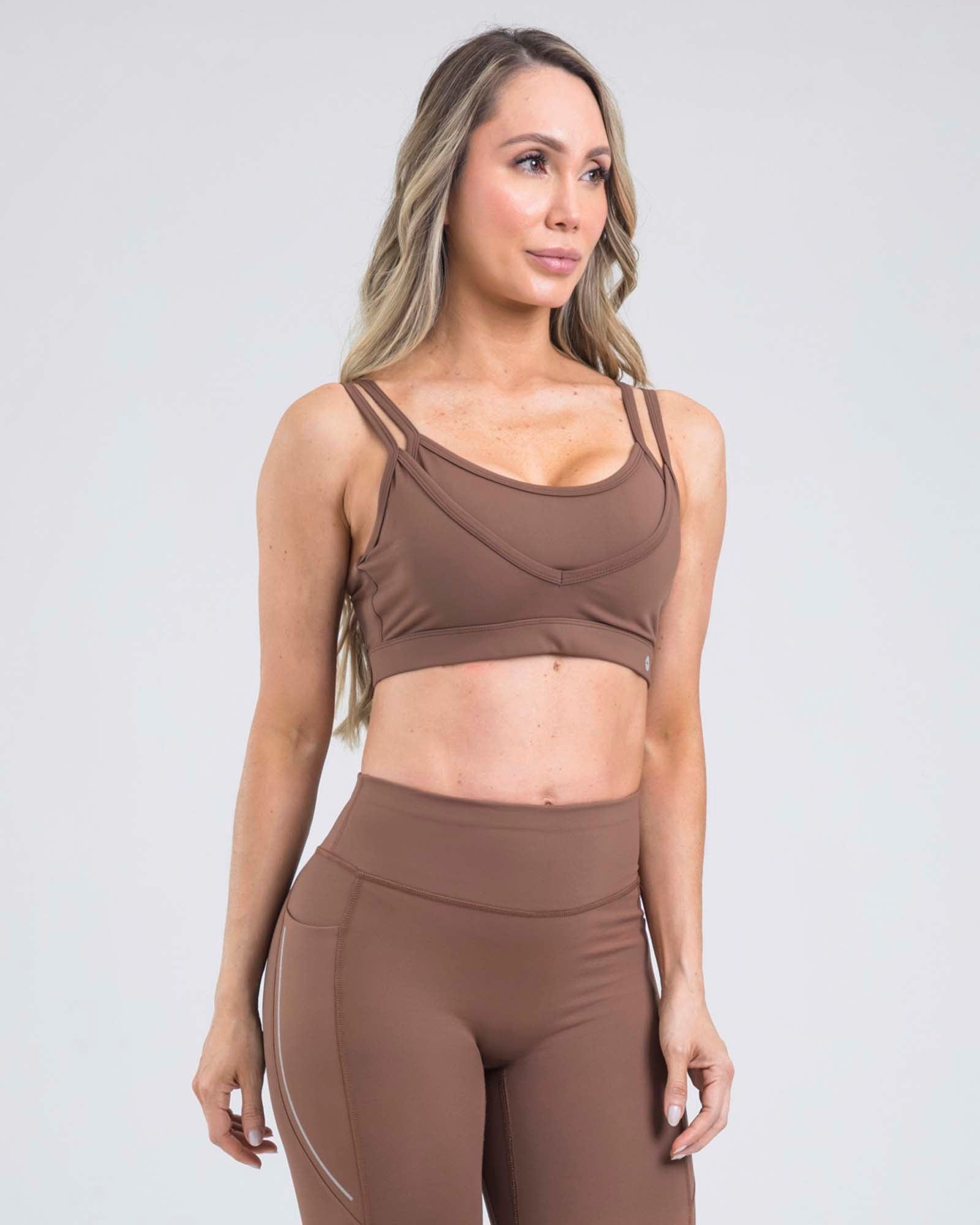 Top sisa adjustable marron outdoor FIBER - imagen 2