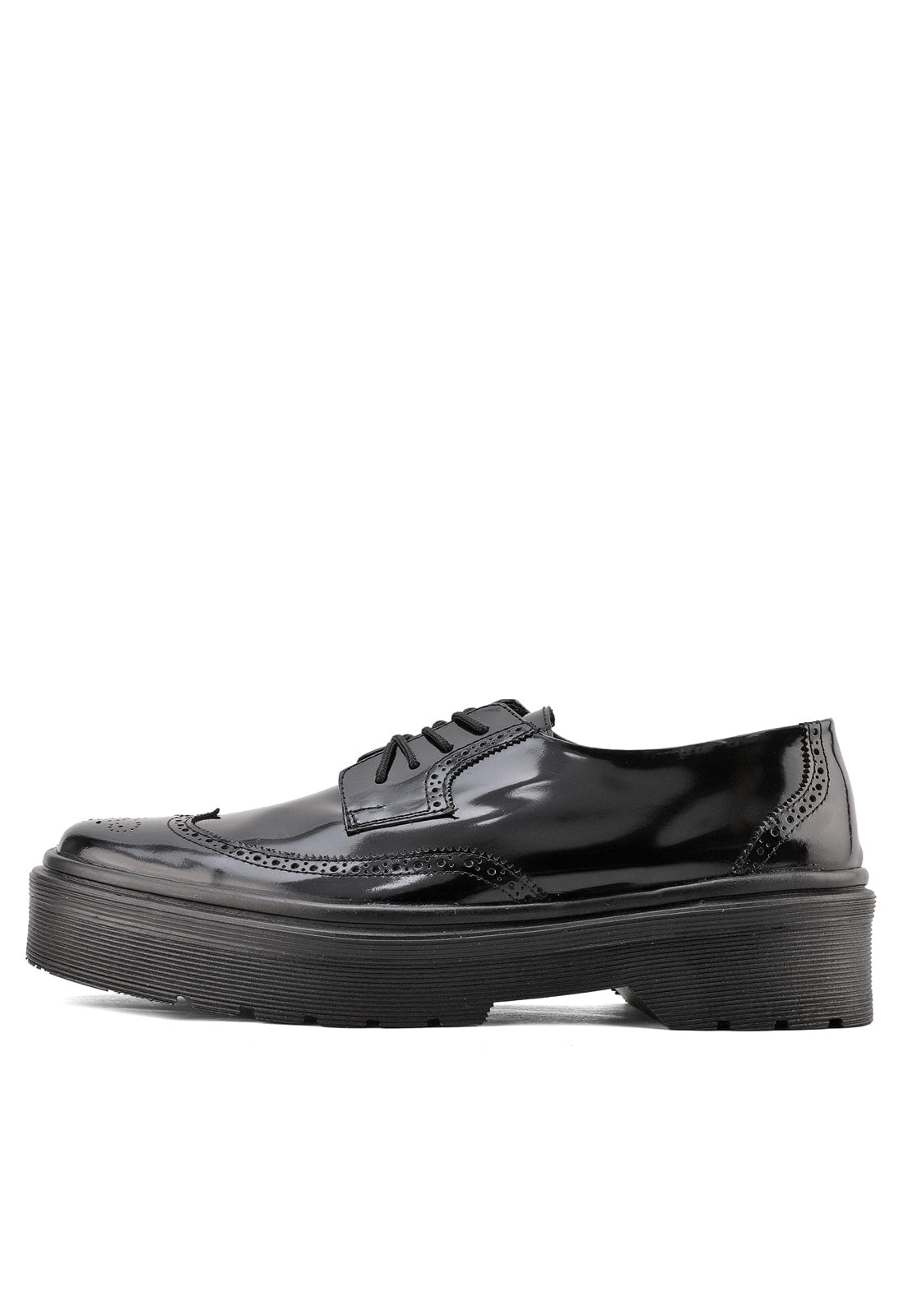 Zapatos oxford negros suela chunky - imagen 8