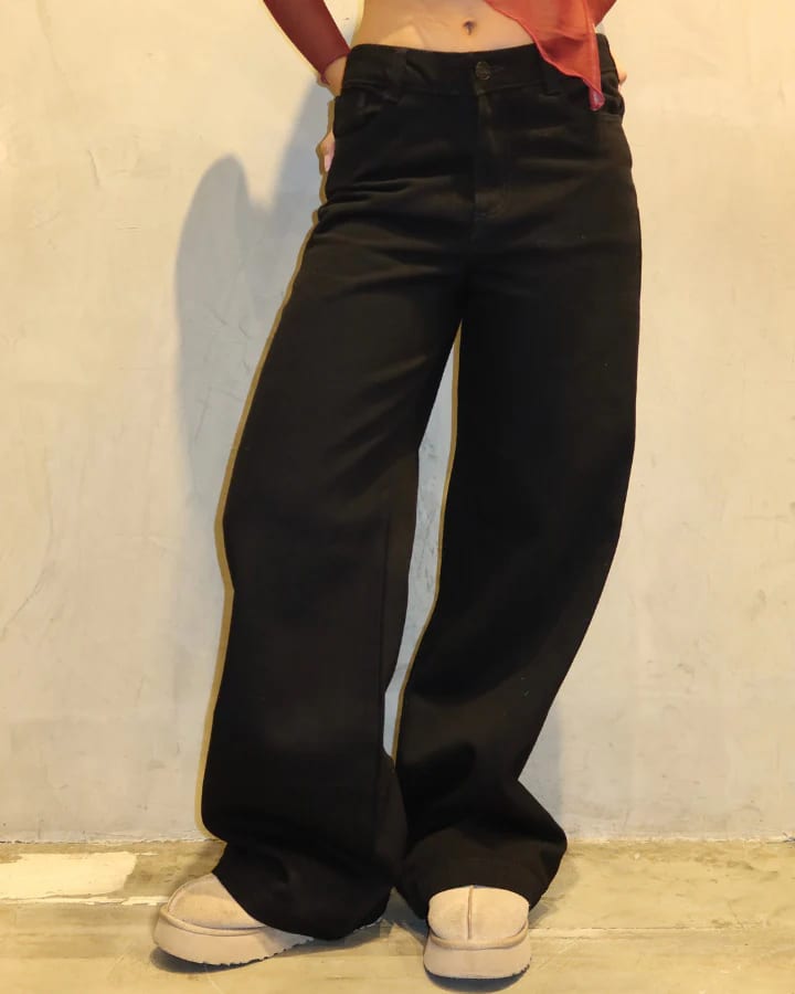 JEAN STRAIGHT BASIC NEGRO - imagen 6