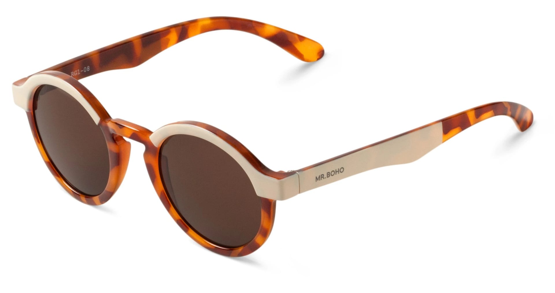 CREAM/ LEO TORTOISE DALSTON WITH CLASSICAL LENSES - imagen 2