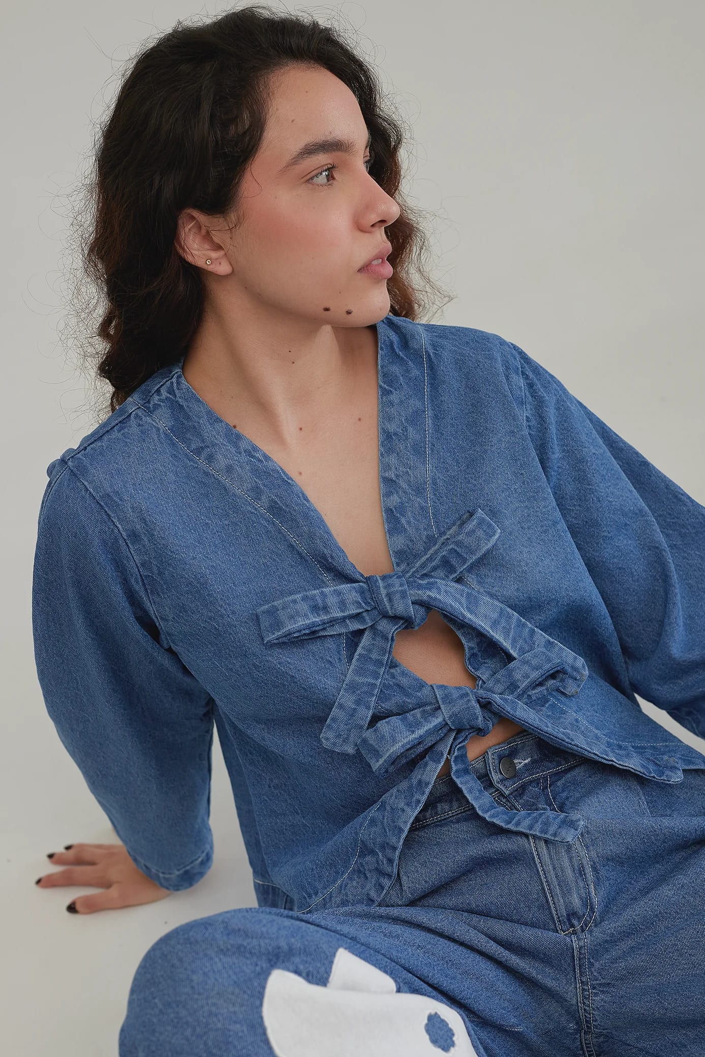 Top Marina Denim - imagen 8
