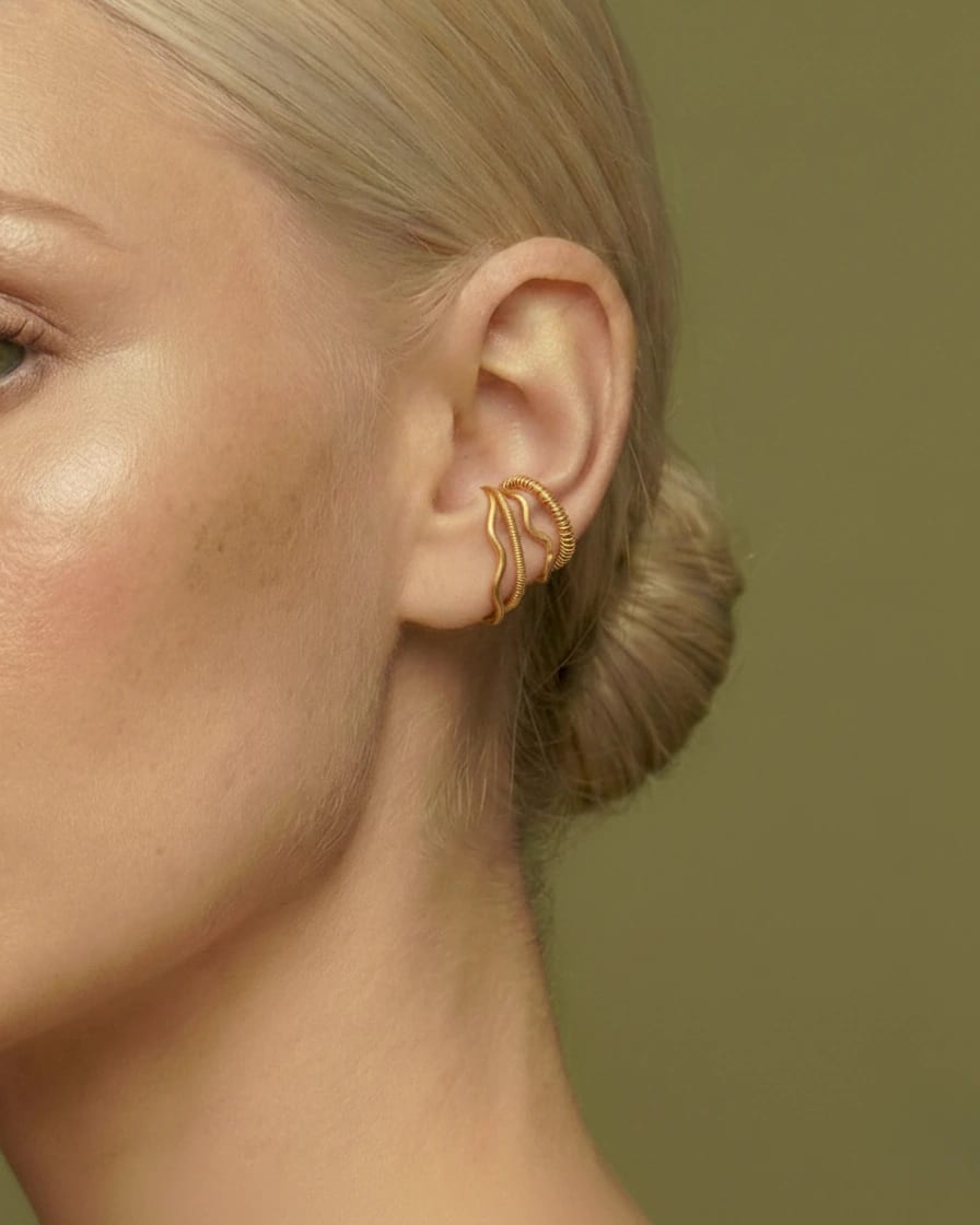 Bliss Earcuff Gold - imagen 1