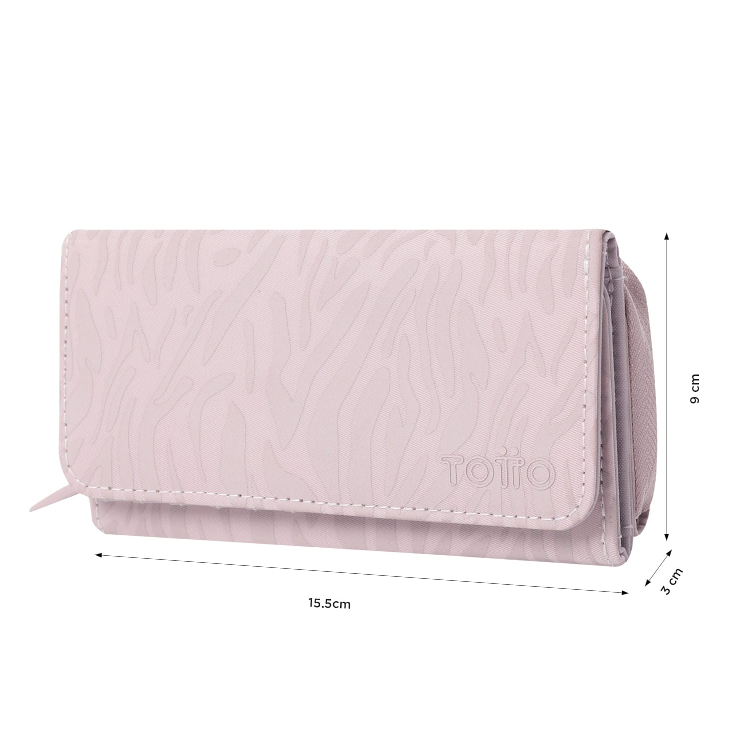 Billetera Texture Var con RFID Blocker Rosada - imagen 2