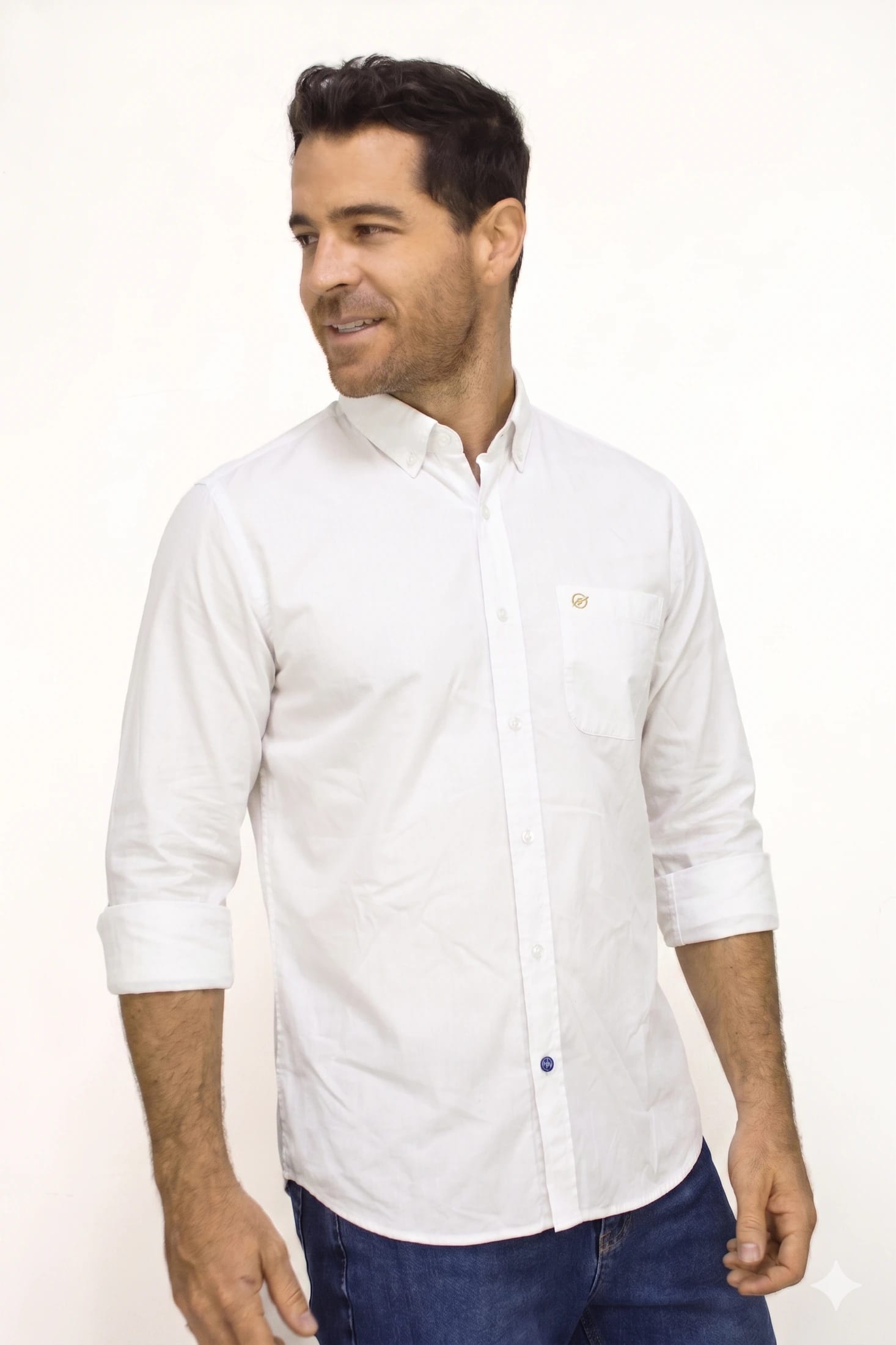 Camisa Blanca Para Hombre - imagen 2