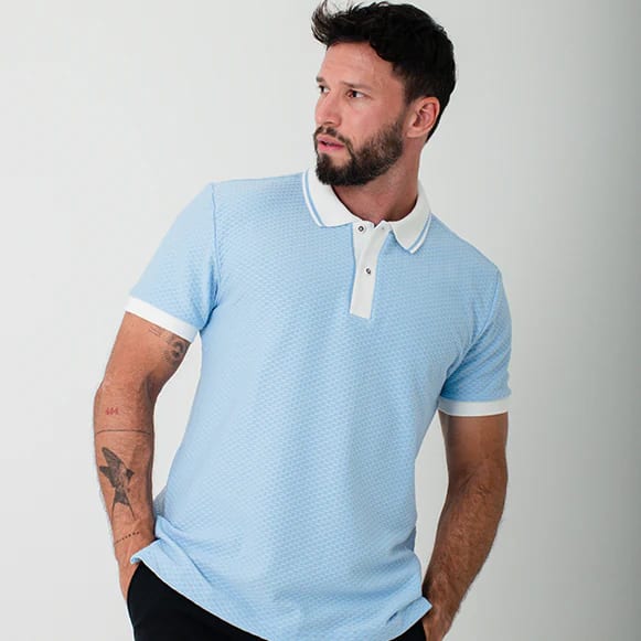 SUETER TIPO POLO MODA HOMBRE - imagen 67