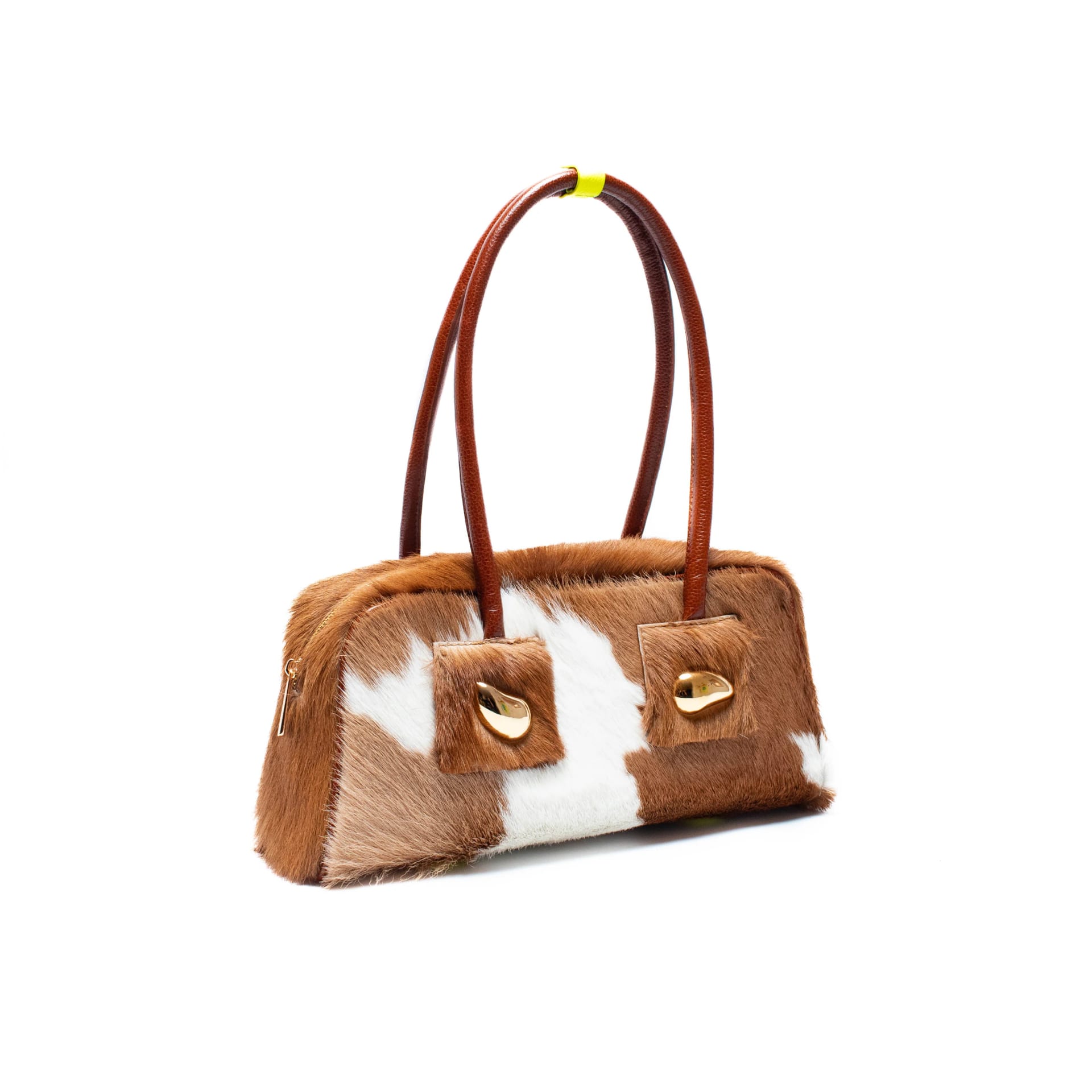 BAGUETTE BAG PELO - Cow Hair Café - imagen 2
