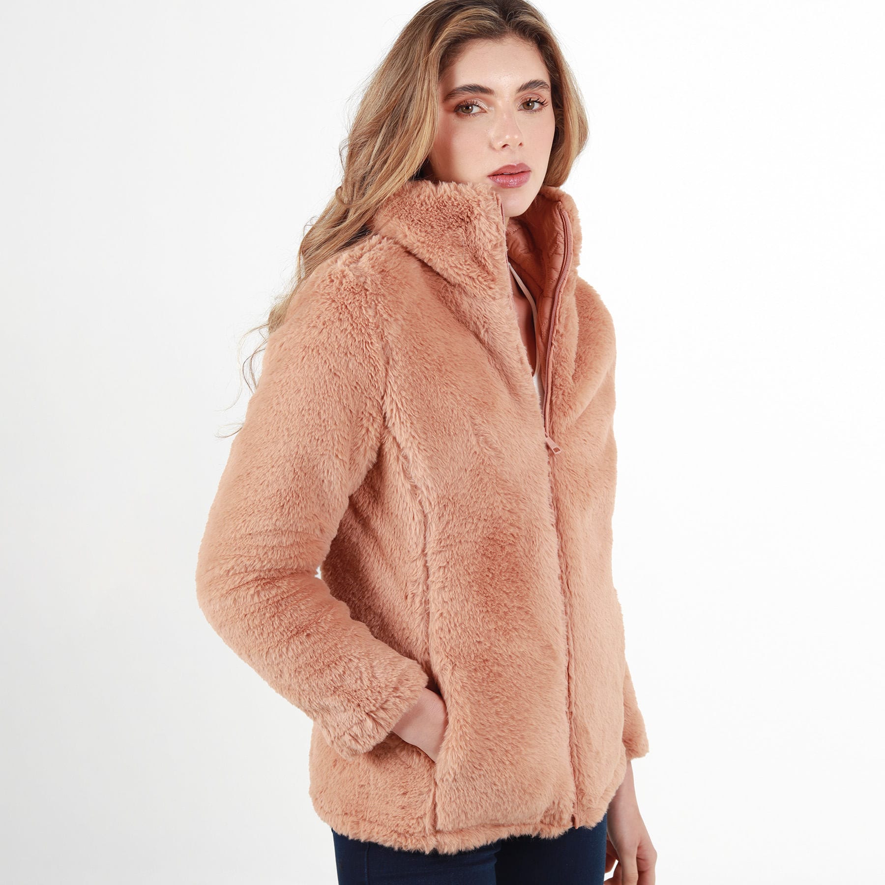 Chaqueta Doble faz Acolchada Suave - imagen 6