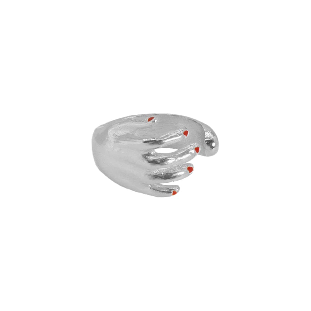 Anillo Mano Plata - imagen 1