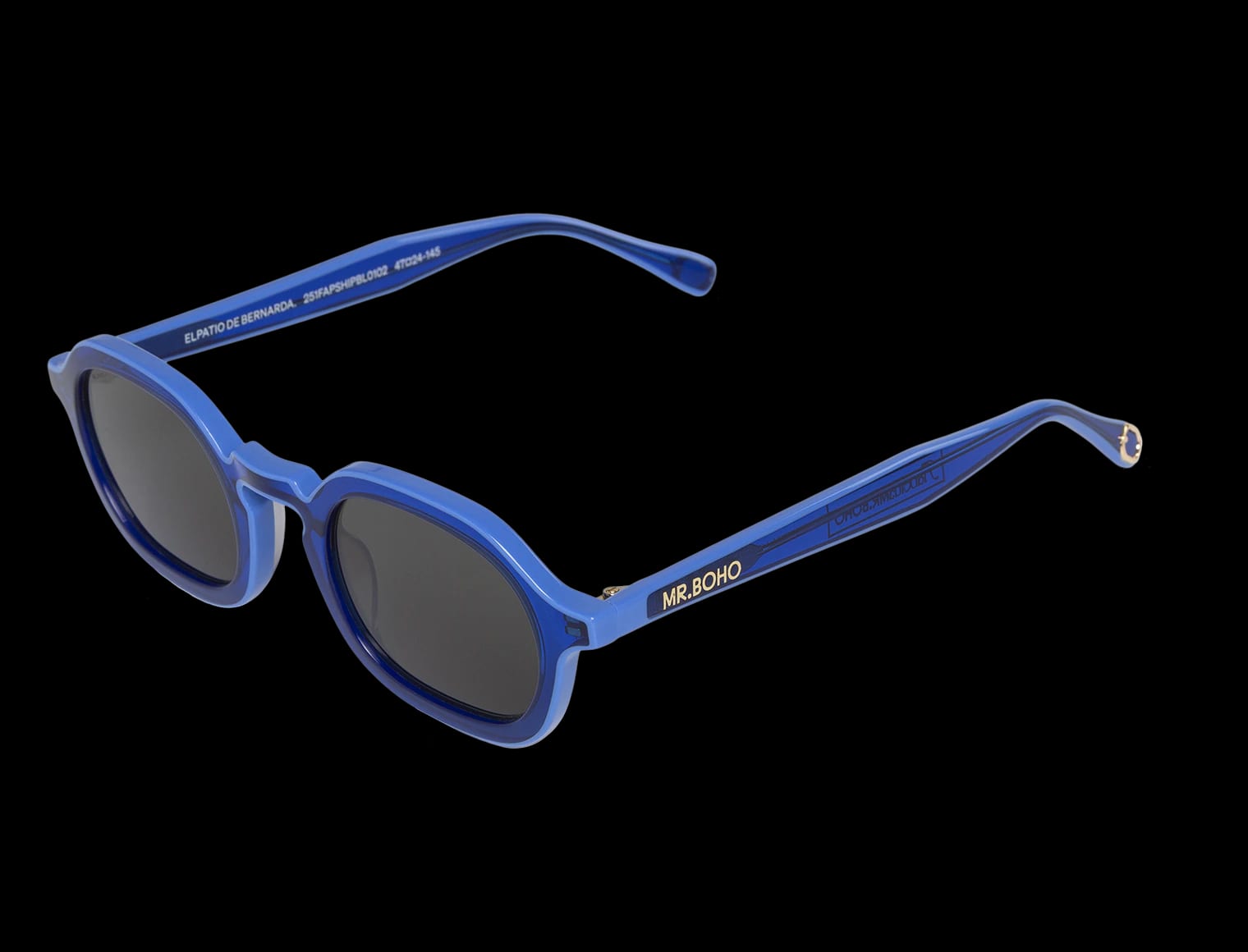 FLABELUS BY MR BOHO DEEP BLUE EL PATIO - WITH CLASSICAL LENSES - imagen 3