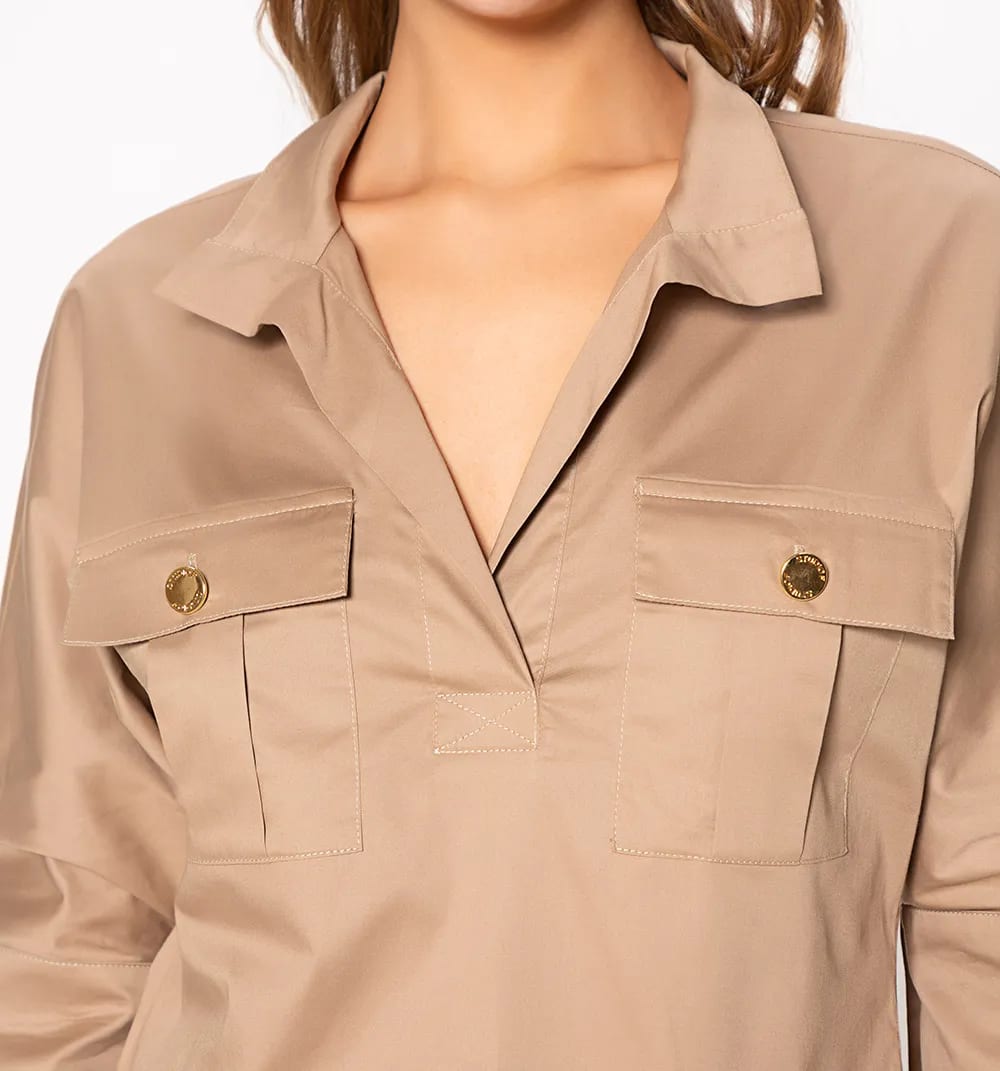Camisera con dos bolsillos laterales - imagen 13