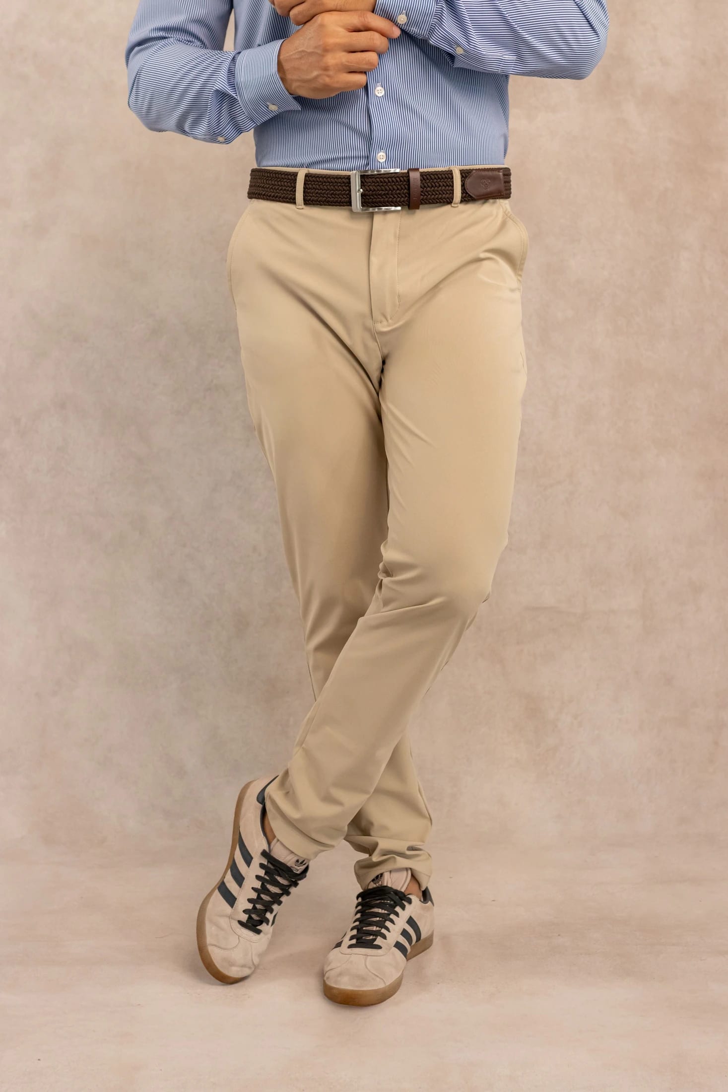 Pantalon Performance Antimanchas Taupe - imagen 1