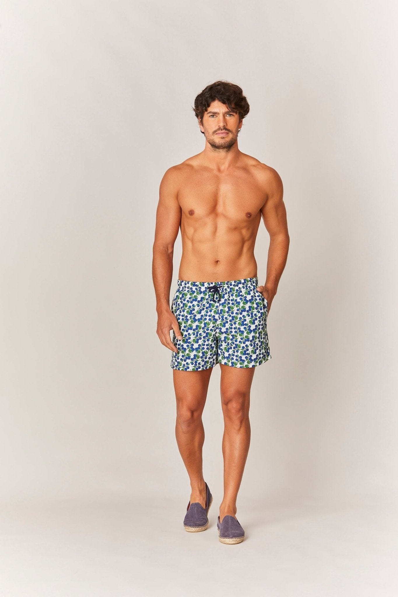 Men's grosevallas swim trunk navy - imagen 2