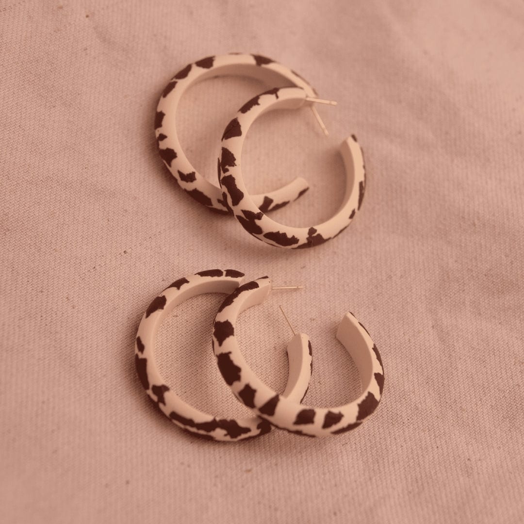 Hoops Olga Cow Print - imagen 1