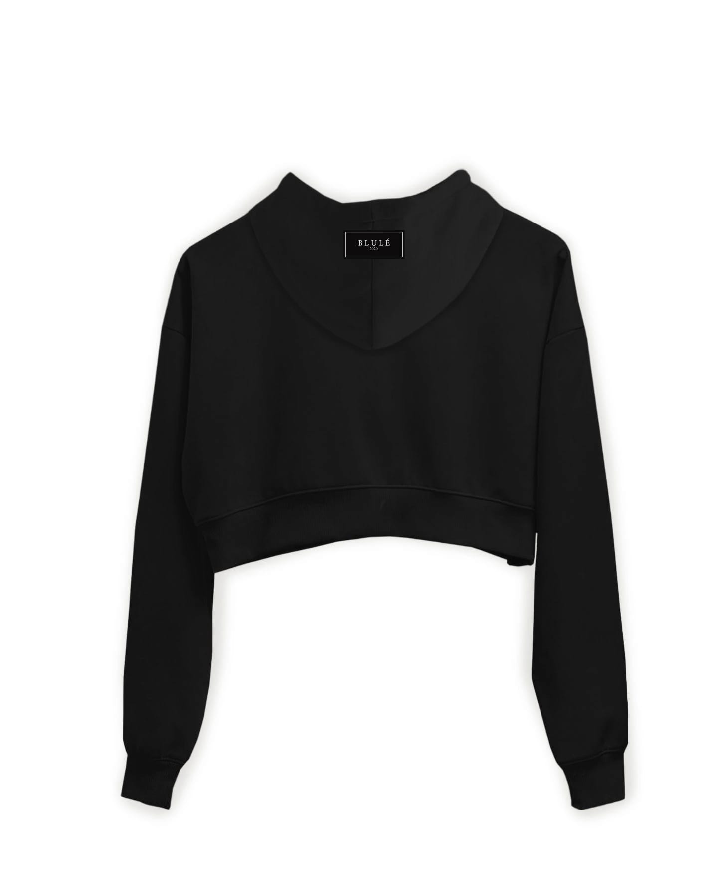 Cropped Hoodie Black - imagen 2
