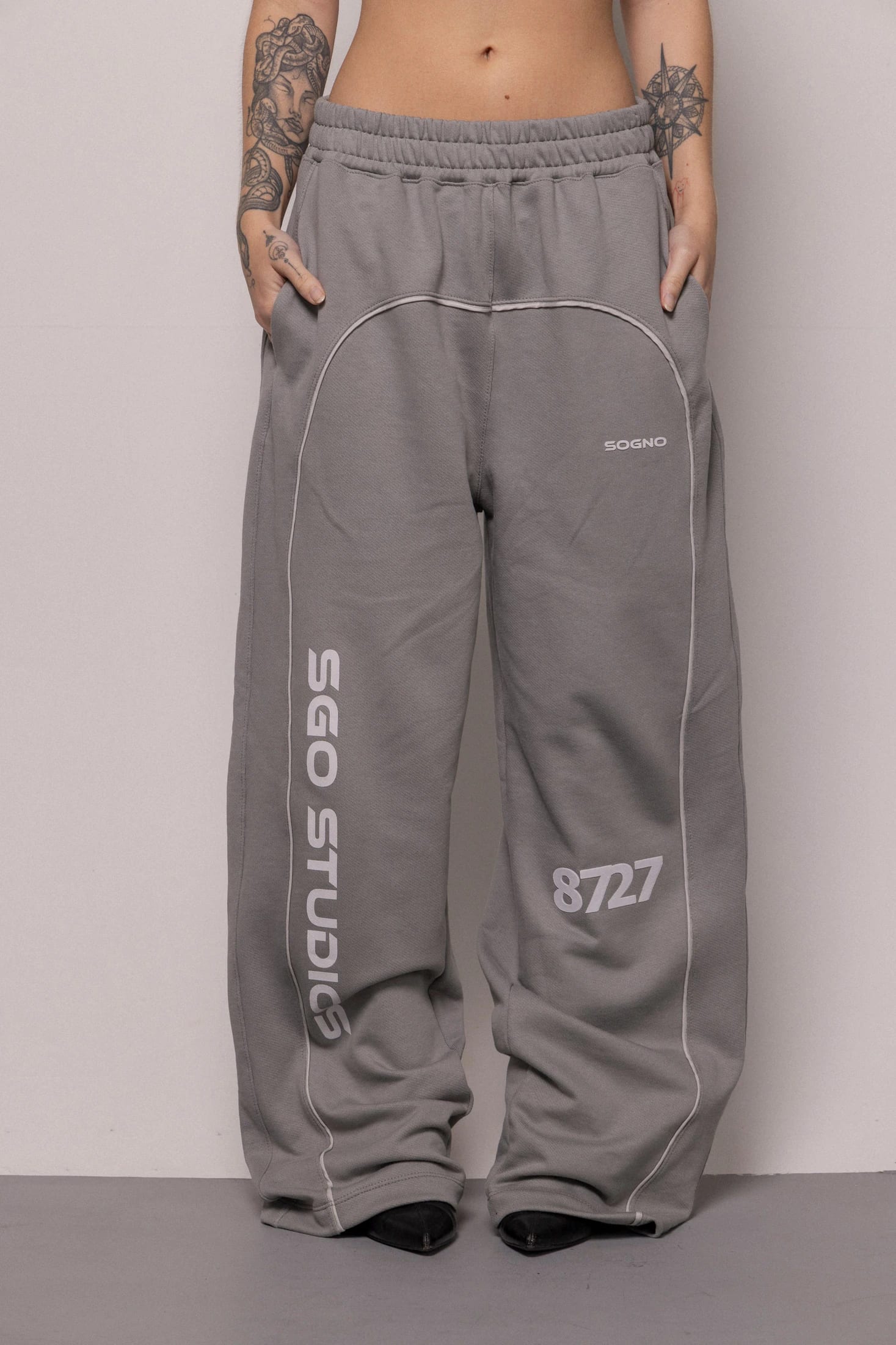 Sudadera 8727 Sgo Dama-Gris - imagen 1