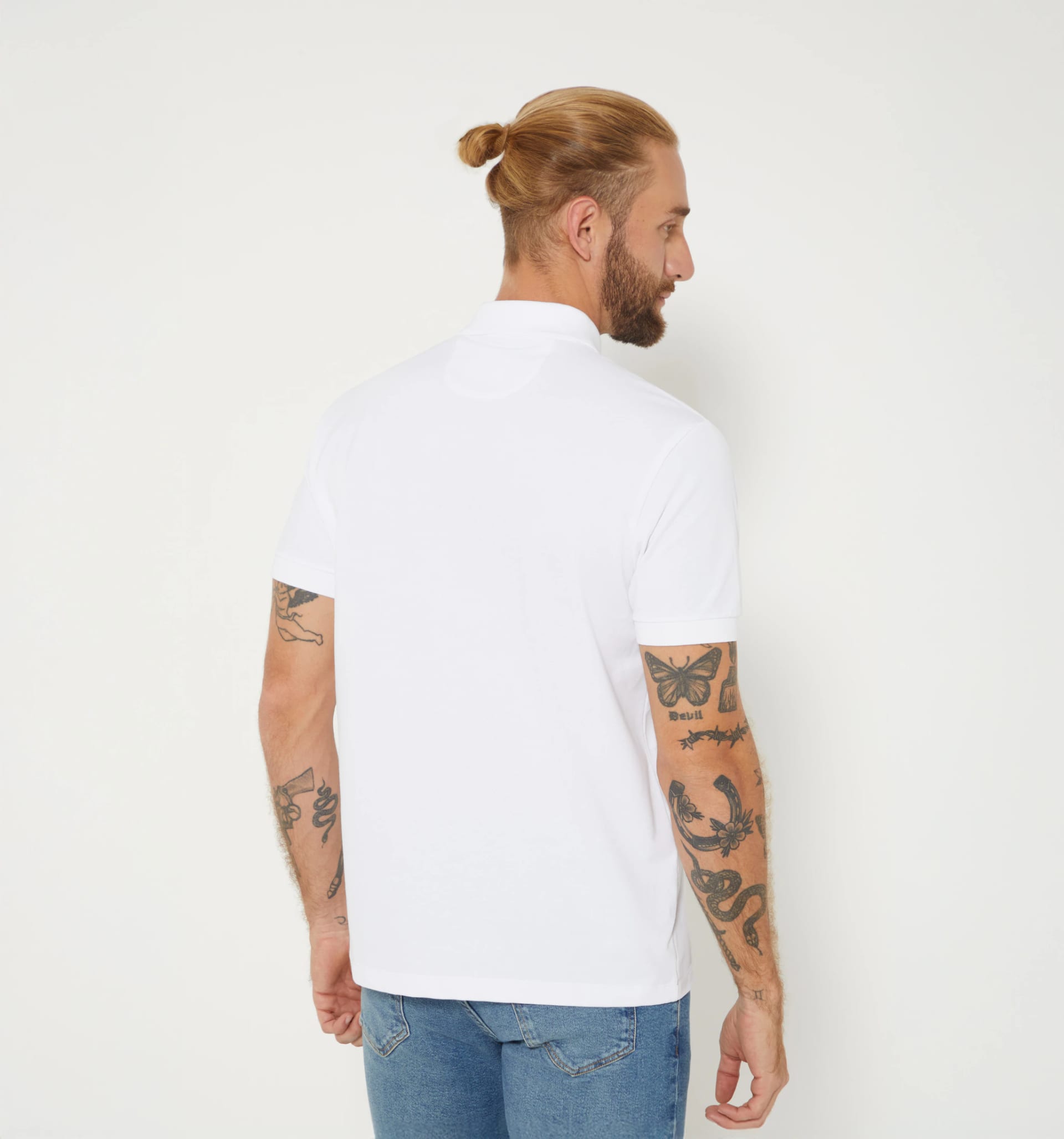 Polo básico para hombre slim fit - imagen 13