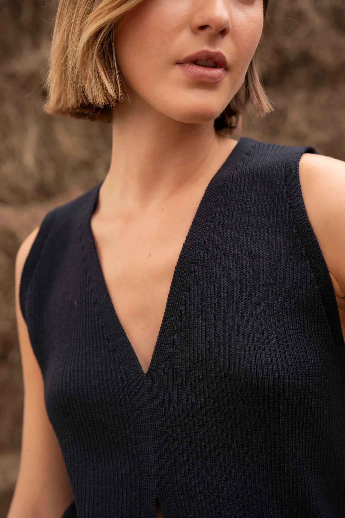 Lirio Vest Mujer Negro - imagen 5