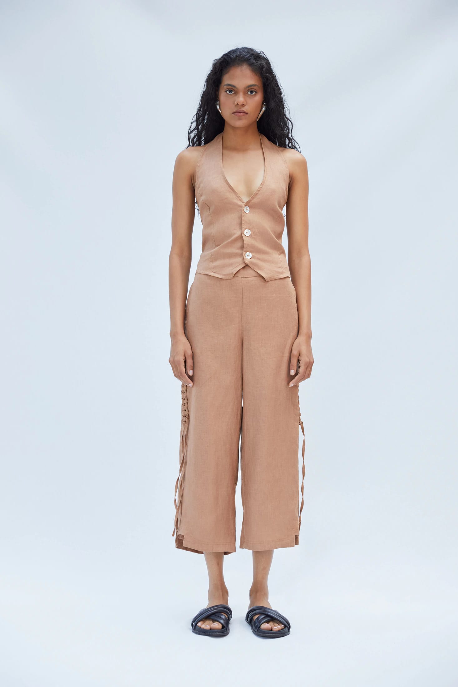 MARGO PANTS UNISEX MOCCA - imagen 1