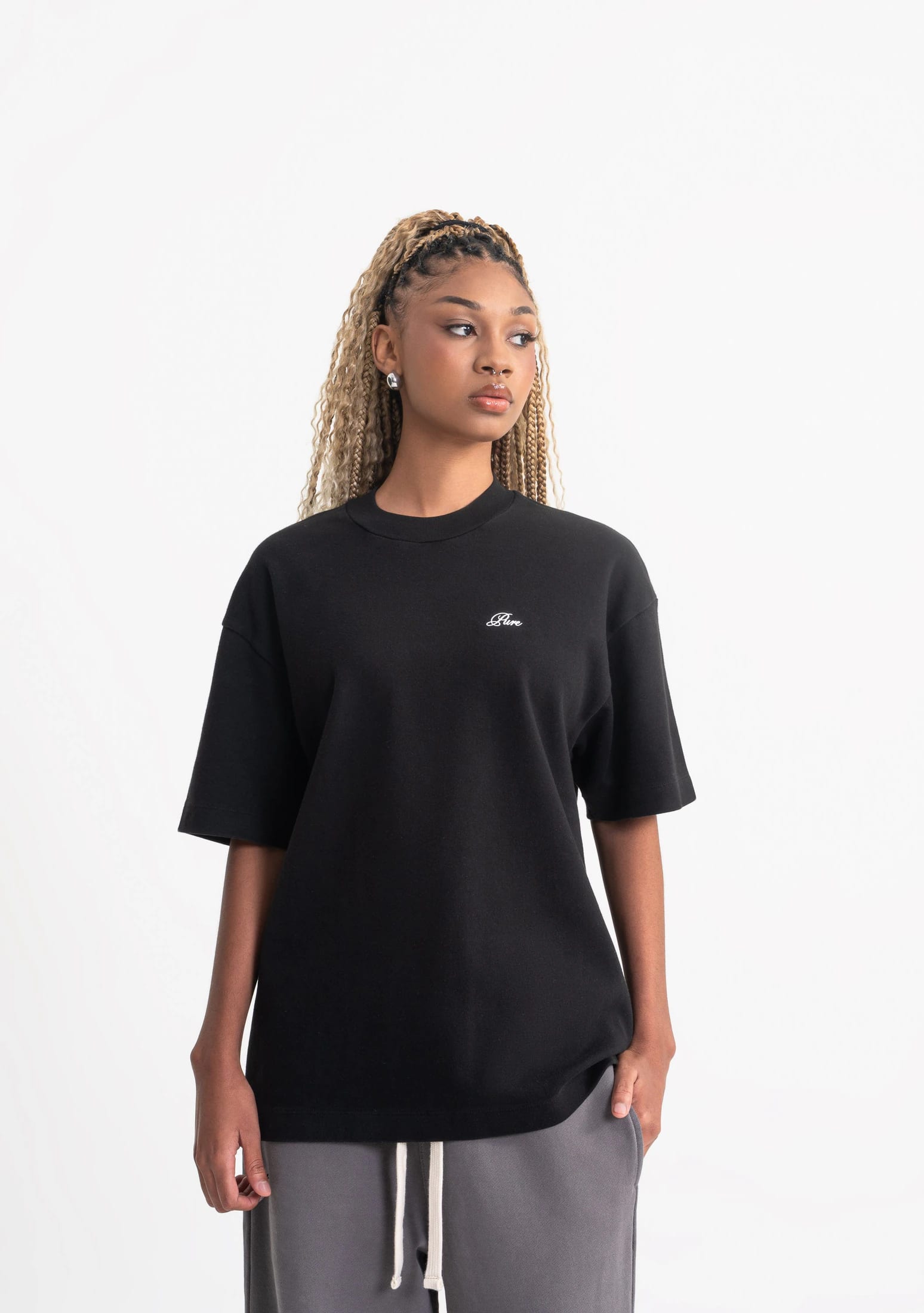 Rustic black t-shirt - imagen 6