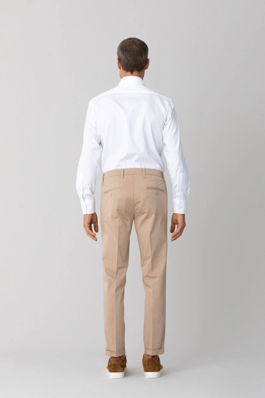 Men's cotton pants beige mauro - imagen 5