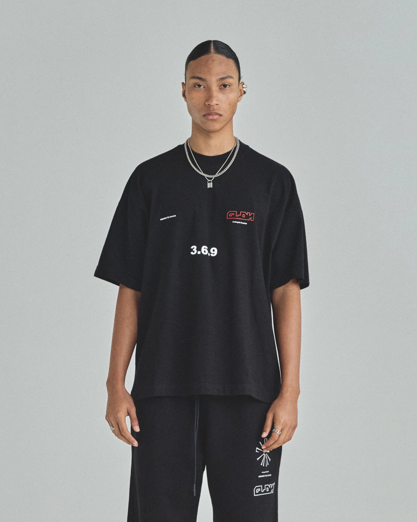 Spring GLDN Tshirt Black - imagen 2