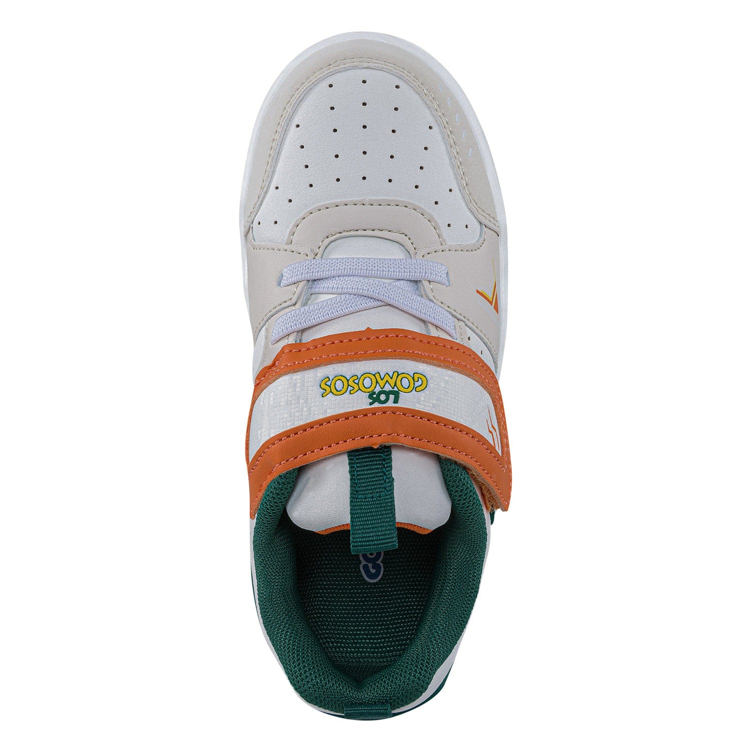 Tenis Con Luces Nuvik Blanco-Beige Los Gomosos Para Niño - imagen 6