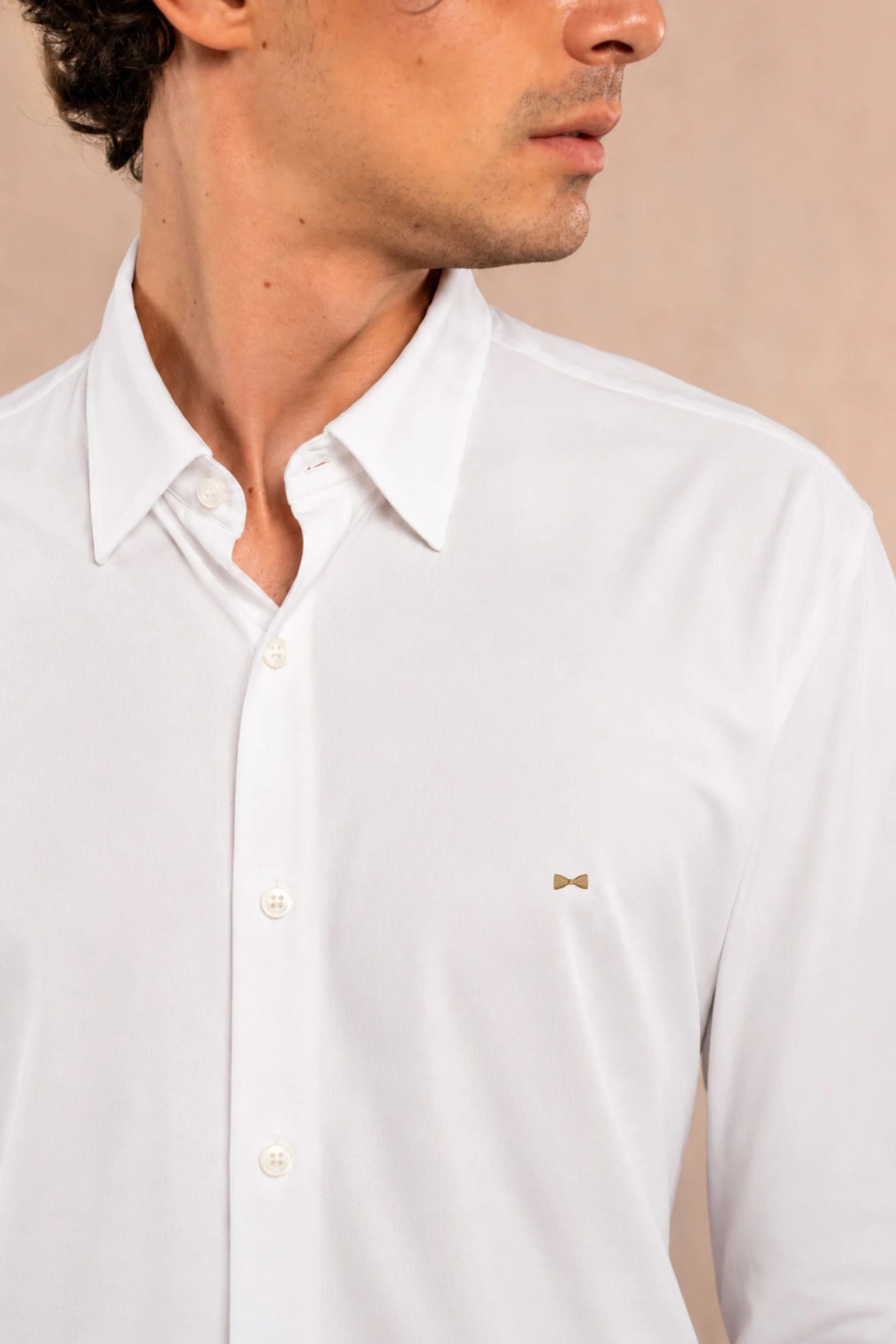 Camisa Performance Oxford Blanca - imagen 4