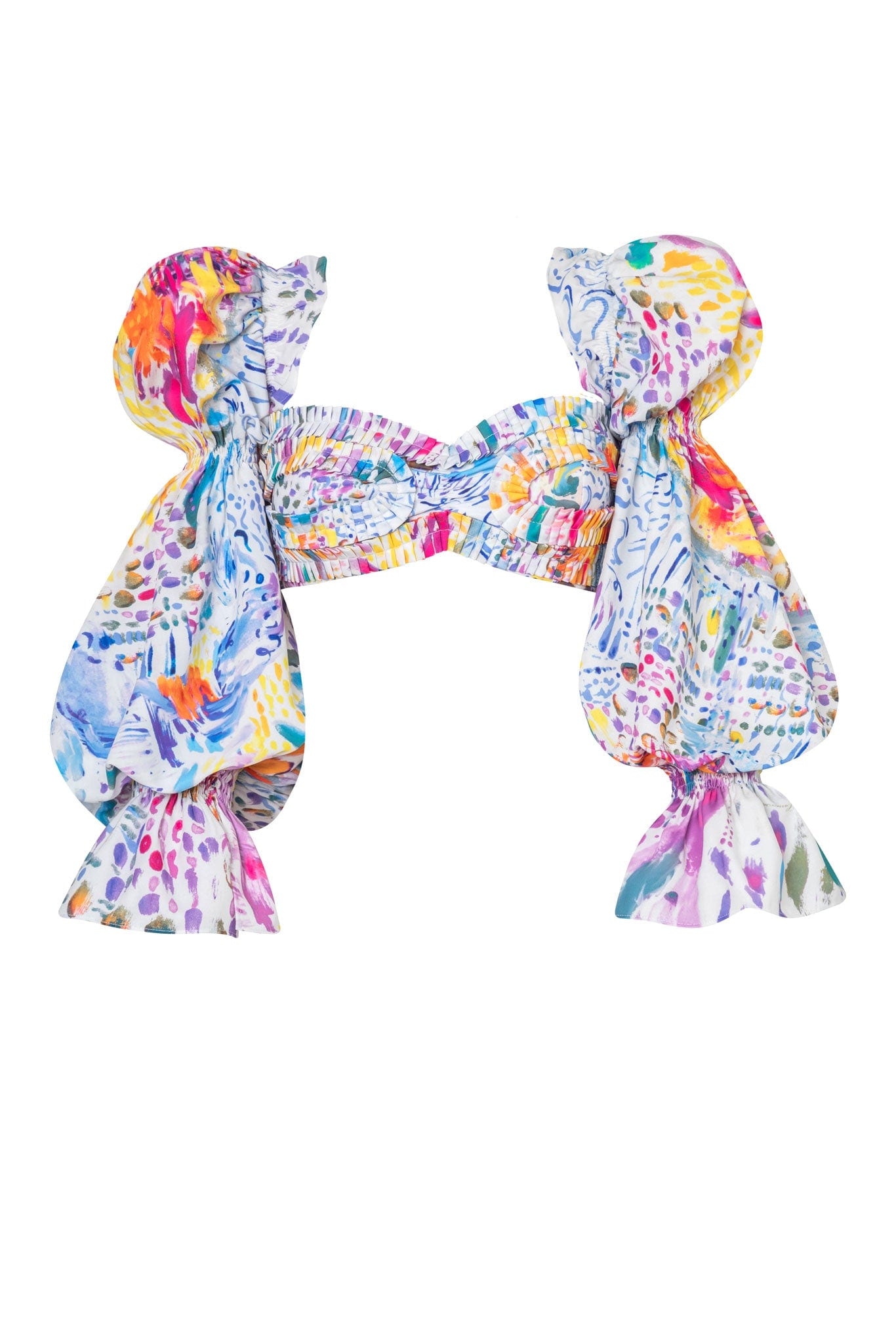 PATRICIA TOP COLOR STROKES - imagen 1