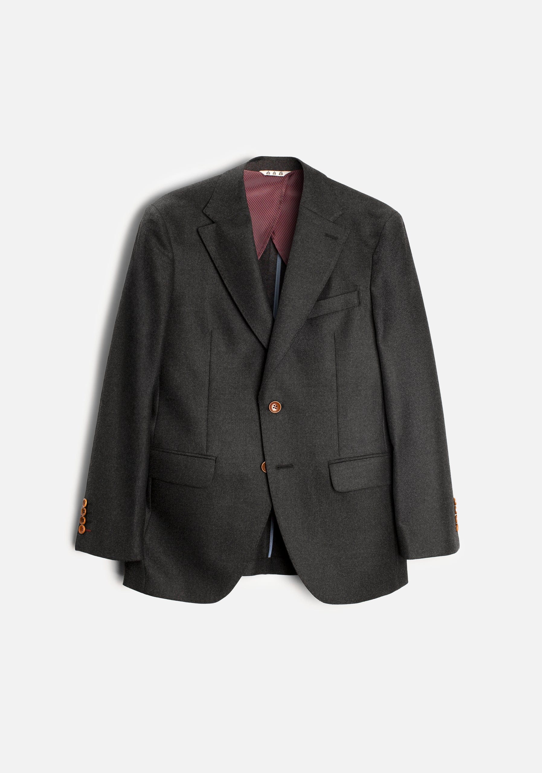 Blazer H Poet Gris Osc Jaspe - imagen 1
