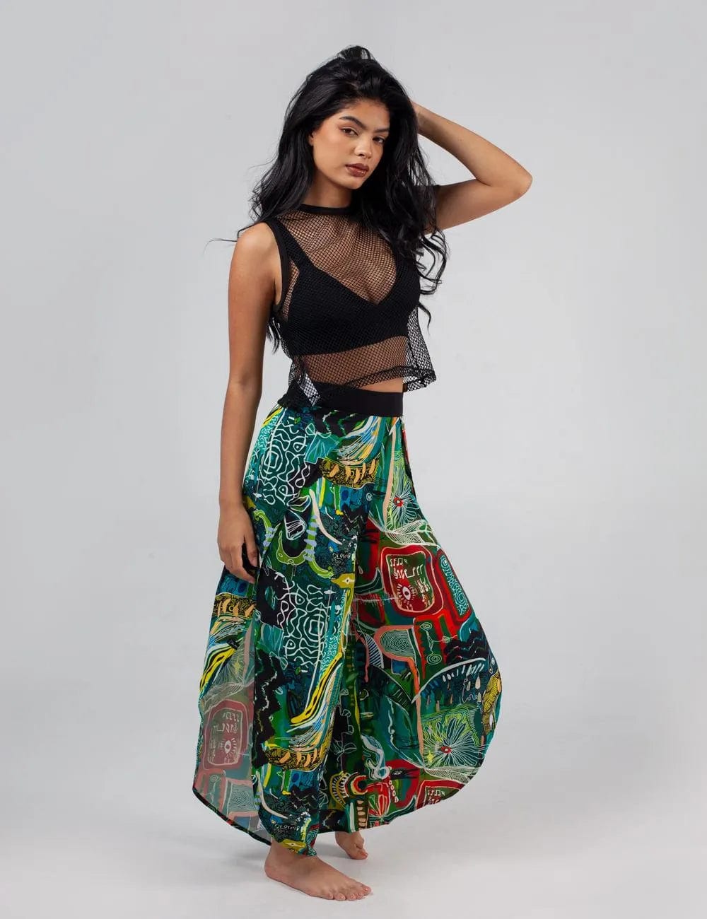 Pantalón Tulipán Yagé multicolor Mujer - imagen 2