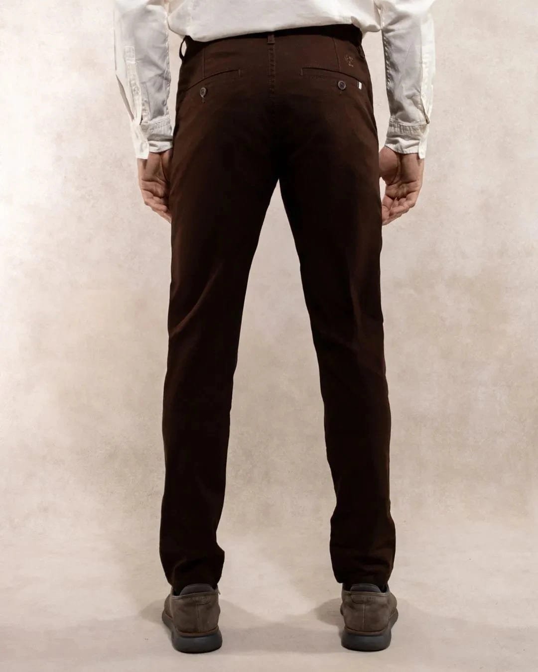 Pantalon Elastico Cafe  Oscuro - imagen 3