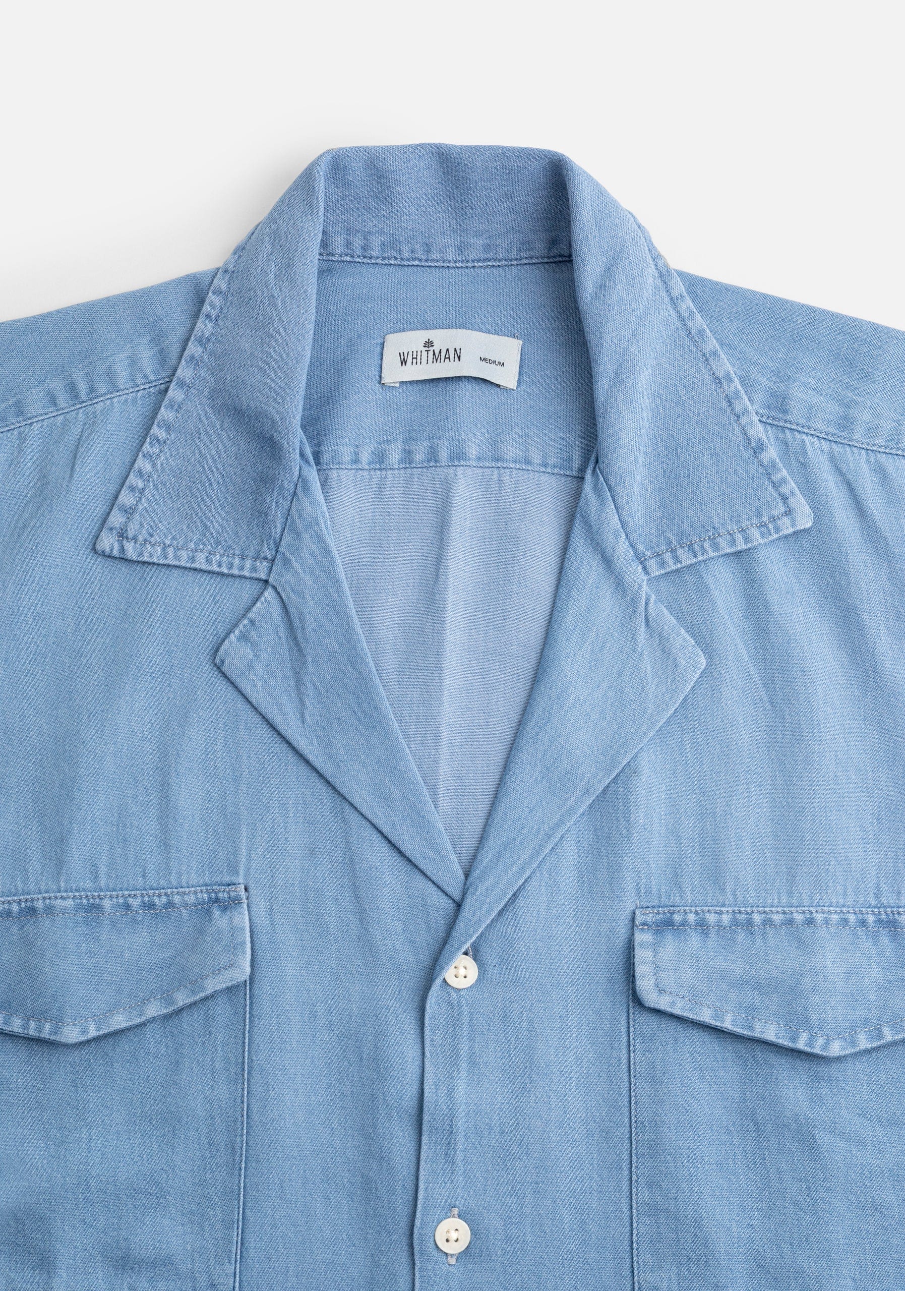 Camisa H Cubana Indigo Azul Med MC - imagen 3